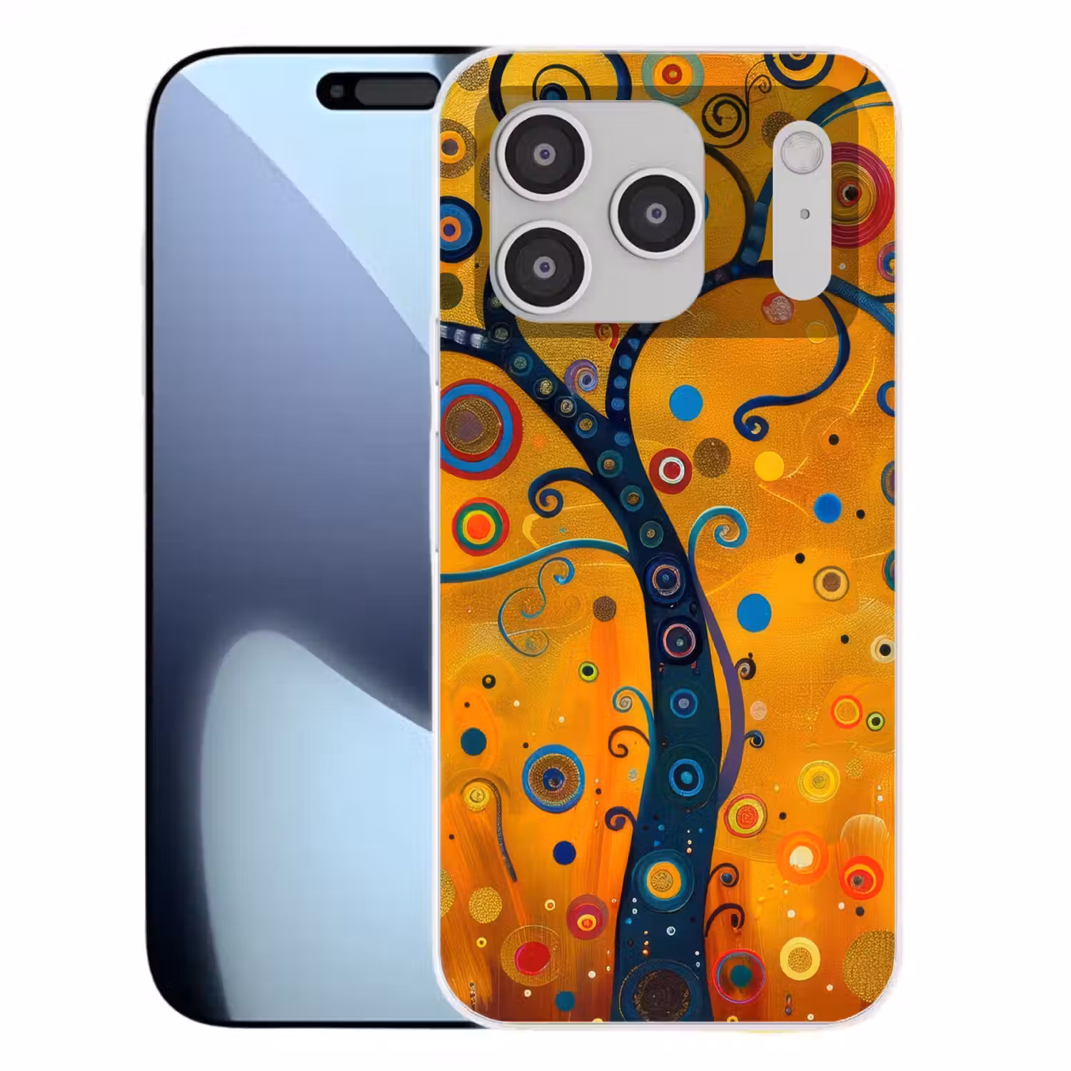 Abstract - Boom - Levensboom - Modern Telefoonhoesje iPhone 17 Pro klein -3d