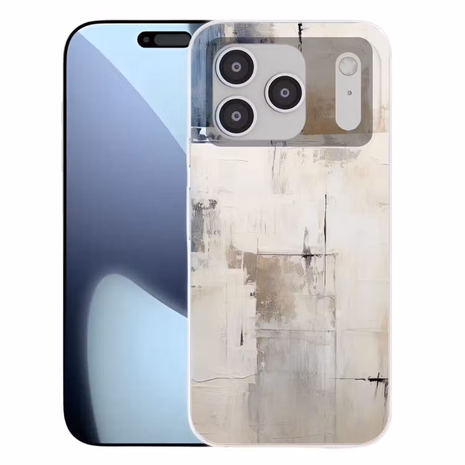 Aquarel - Abstract - Kunst Telefoonhoesje iPhone 17 Pro klein -3d