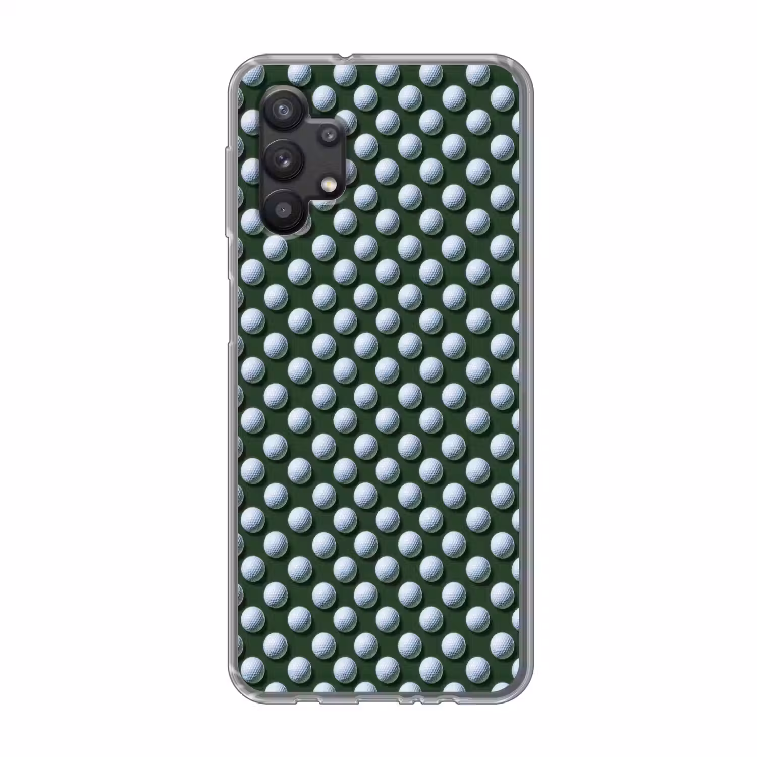 Ballen - Golf - Groen Telefoonhoesje Samsung Galaxy A32 5G klein 346 -3d