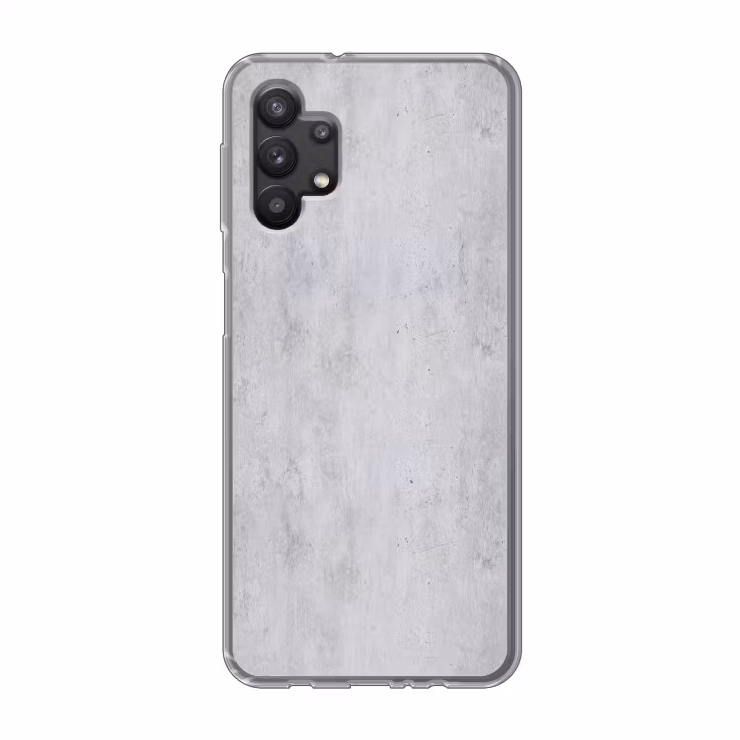 Beton - Textuur - Achtergrond - Grijs - Industrieel Telefoonhoesje Samsung Galaxy A32 5G klein -3d
