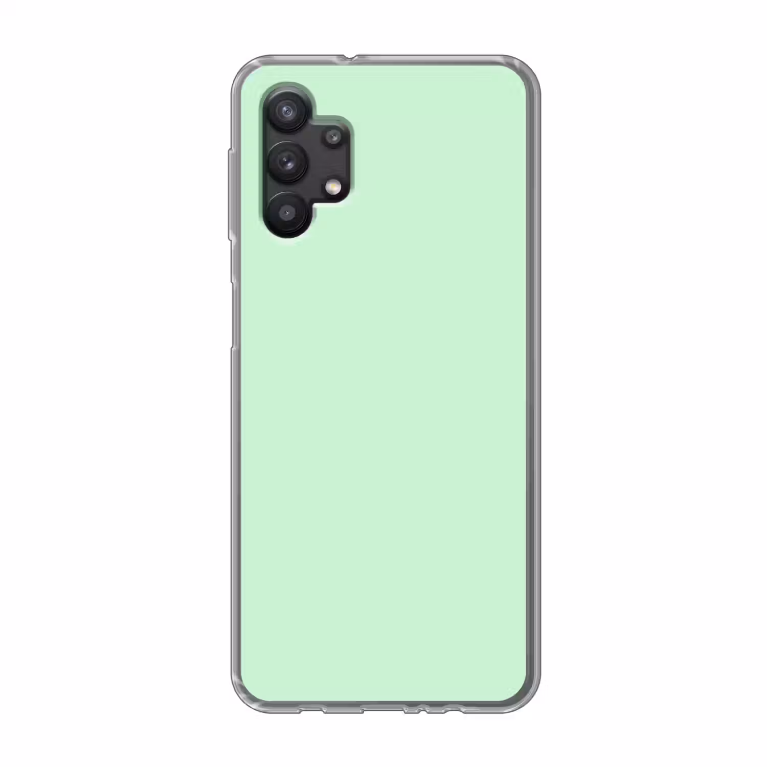 Pale - Mint - Groen Telefoonhoesje Samsung Galaxy A32 5G klein 346 -3d