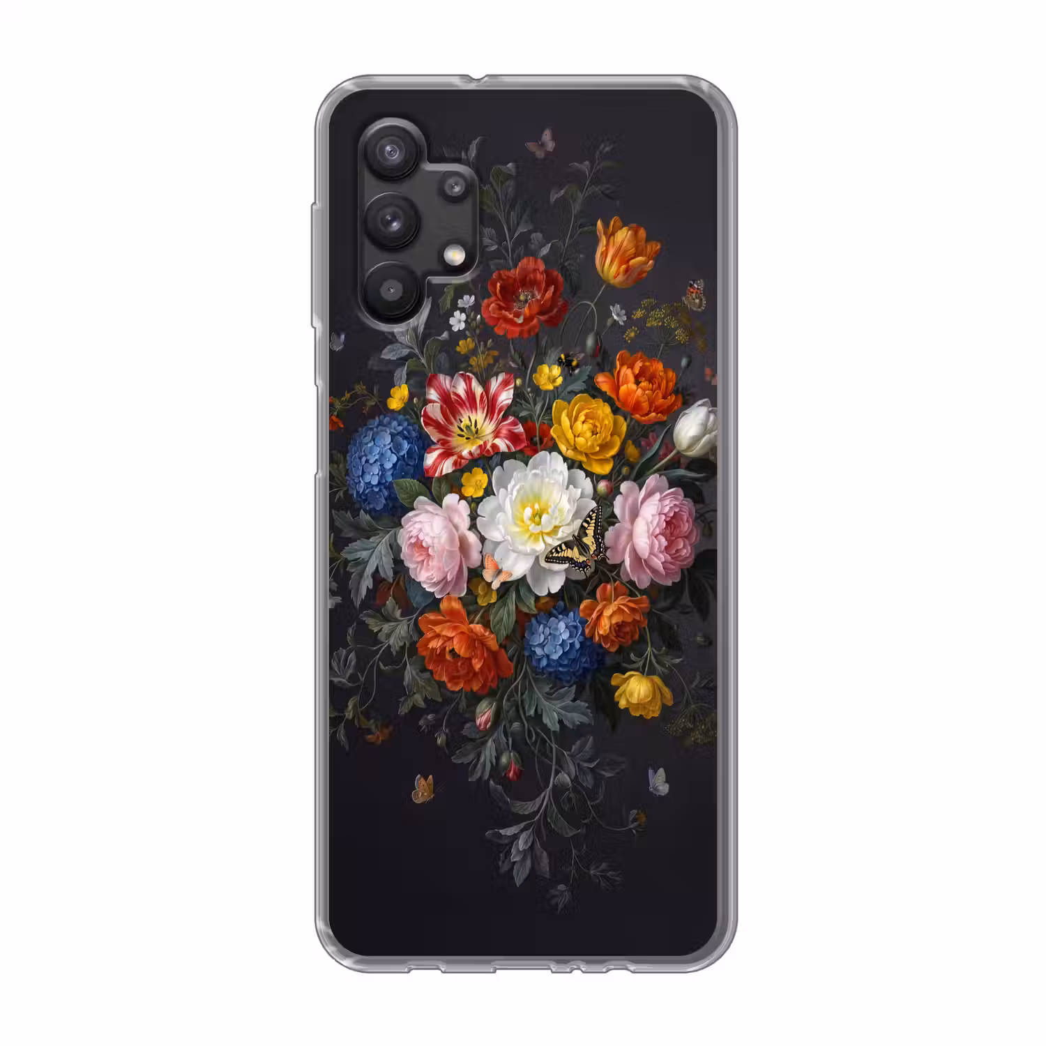 Bloemen - Boeket - Klassiek - Kleurrijk - Natuur Telefoonhoesje Samsung Galaxy A32 5G klein -3d