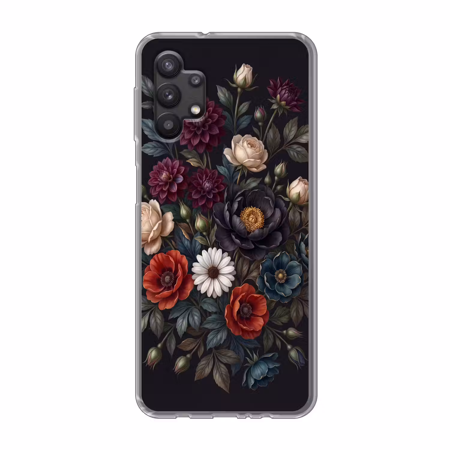 Bloemen - Boeket - Natuur - Klassiek - Weelderig Telefoonhoesje Samsung Galaxy A32 5G klein -3d