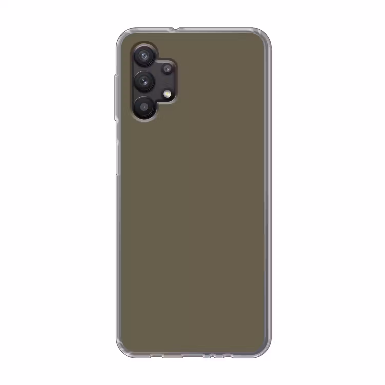 Deep - Khaki - Groen Telefoonhoesje Samsung Galaxy A32 5G klein 346 -3d