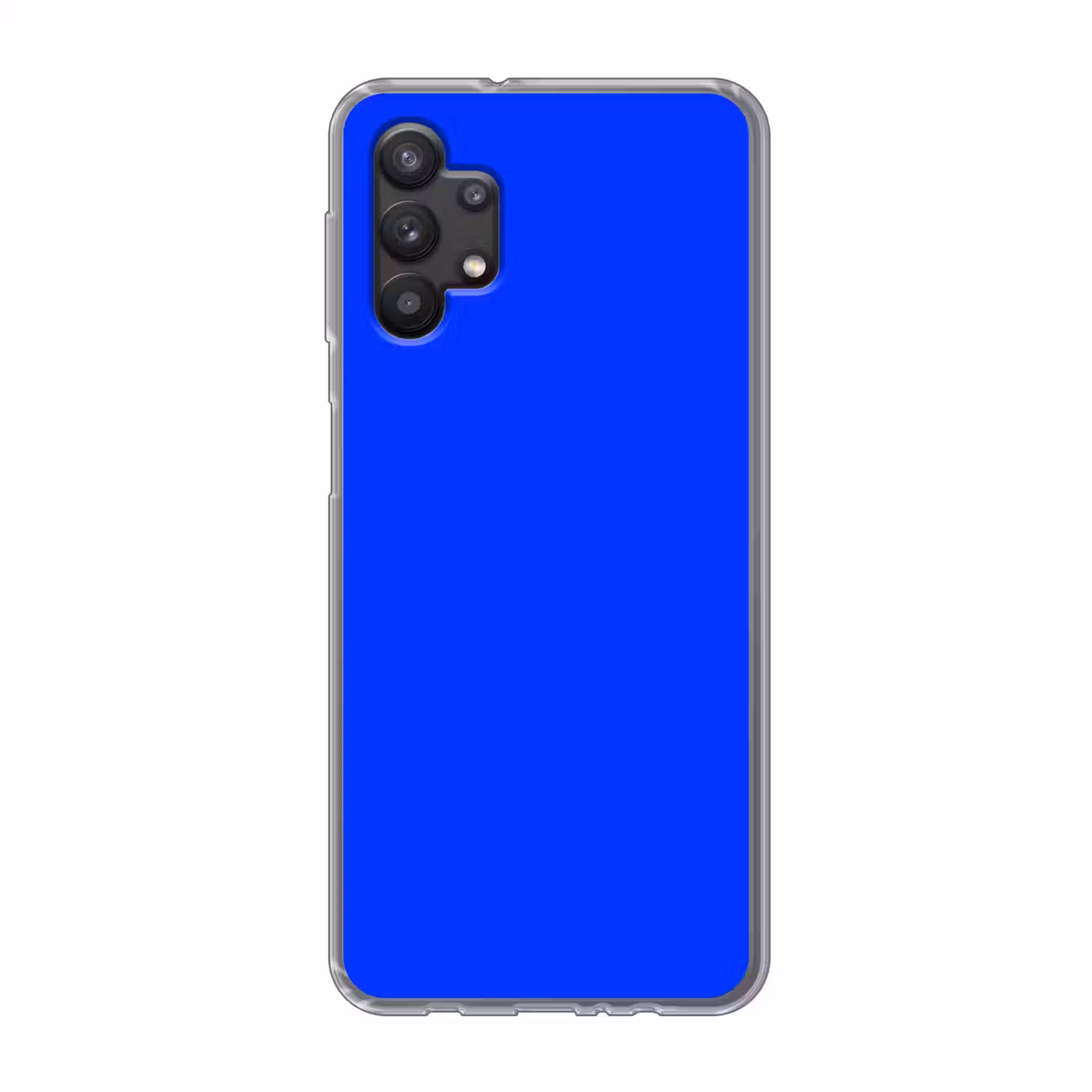 Electric - Blue - Blauw Telefoonhoesje Samsung Galaxy A32 5G klein 346 -3d