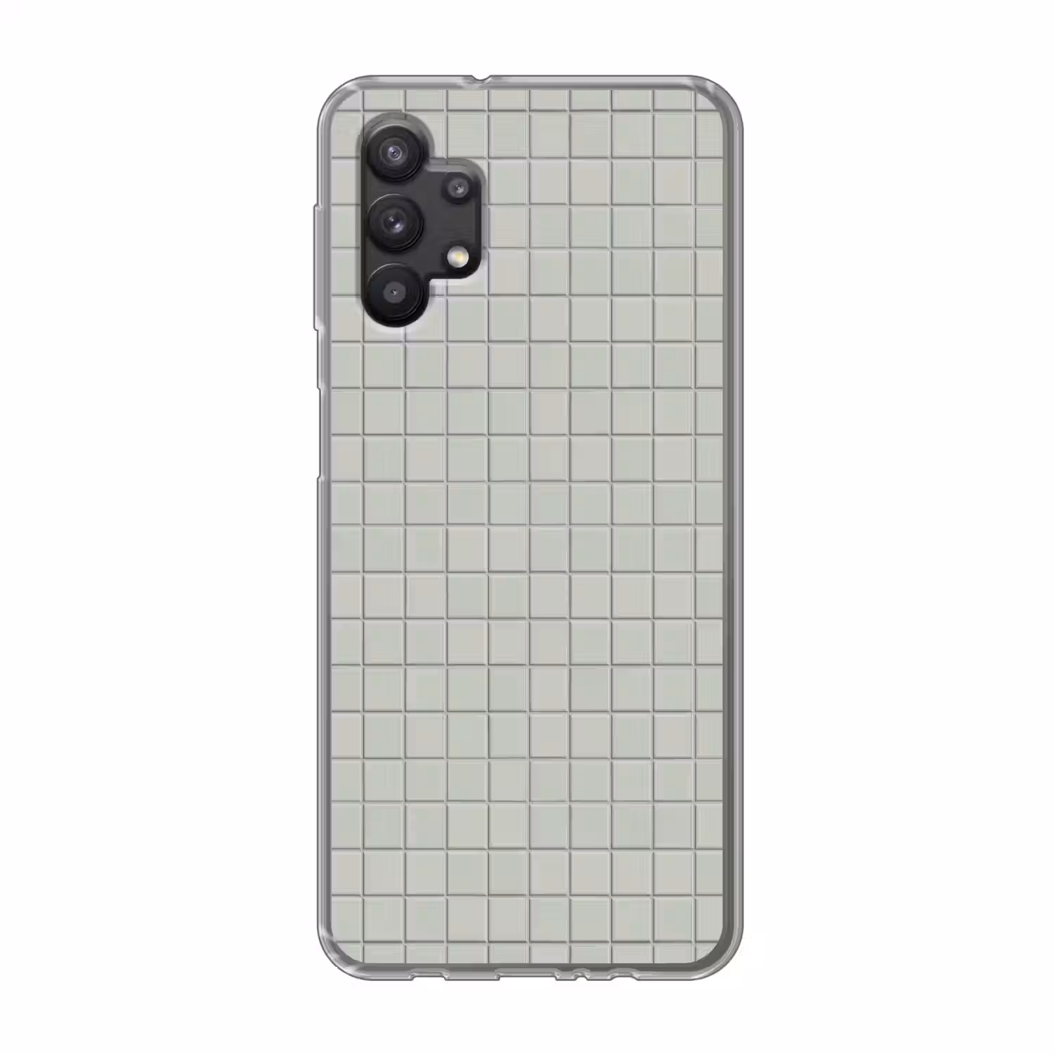 Tegel - Patroon - Lichtgroen Telefoonhoesje Samsung Galaxy A32 5G klein 346 -3d