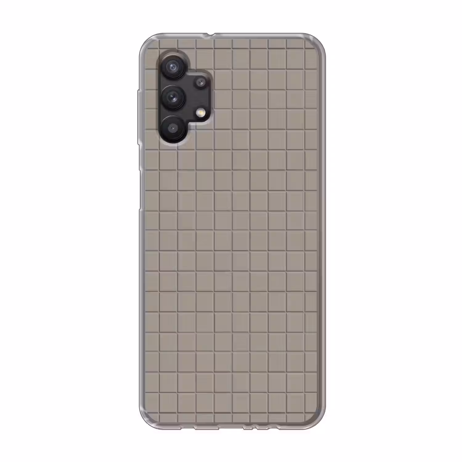 Tegel - Patroon Kiezel - Grijs Telefoonhoesje Samsung Galaxy A32 5G klein 346 -3d