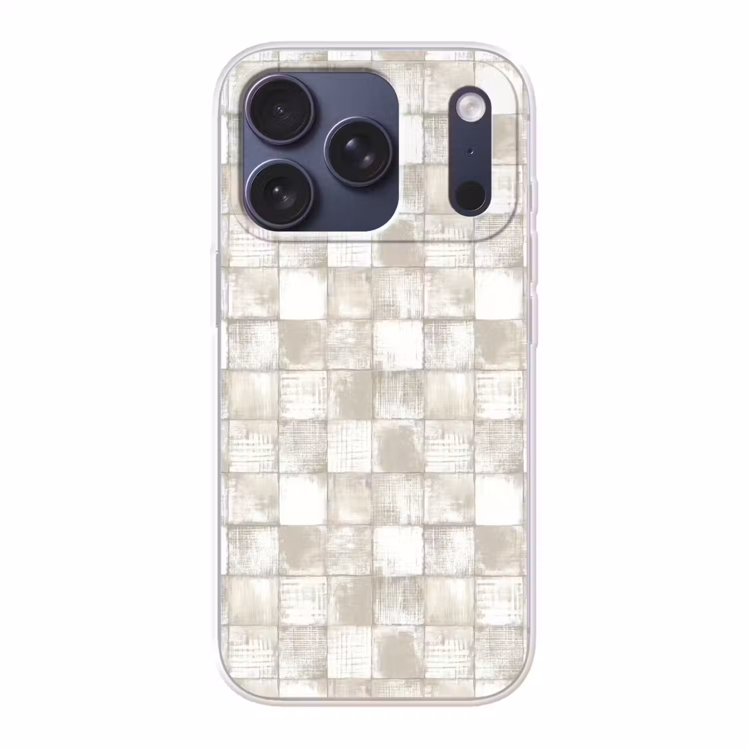 Tegel - Patroon - Verweerd Telefoonhoesje iPhone 17 Pro klein 878 -3d