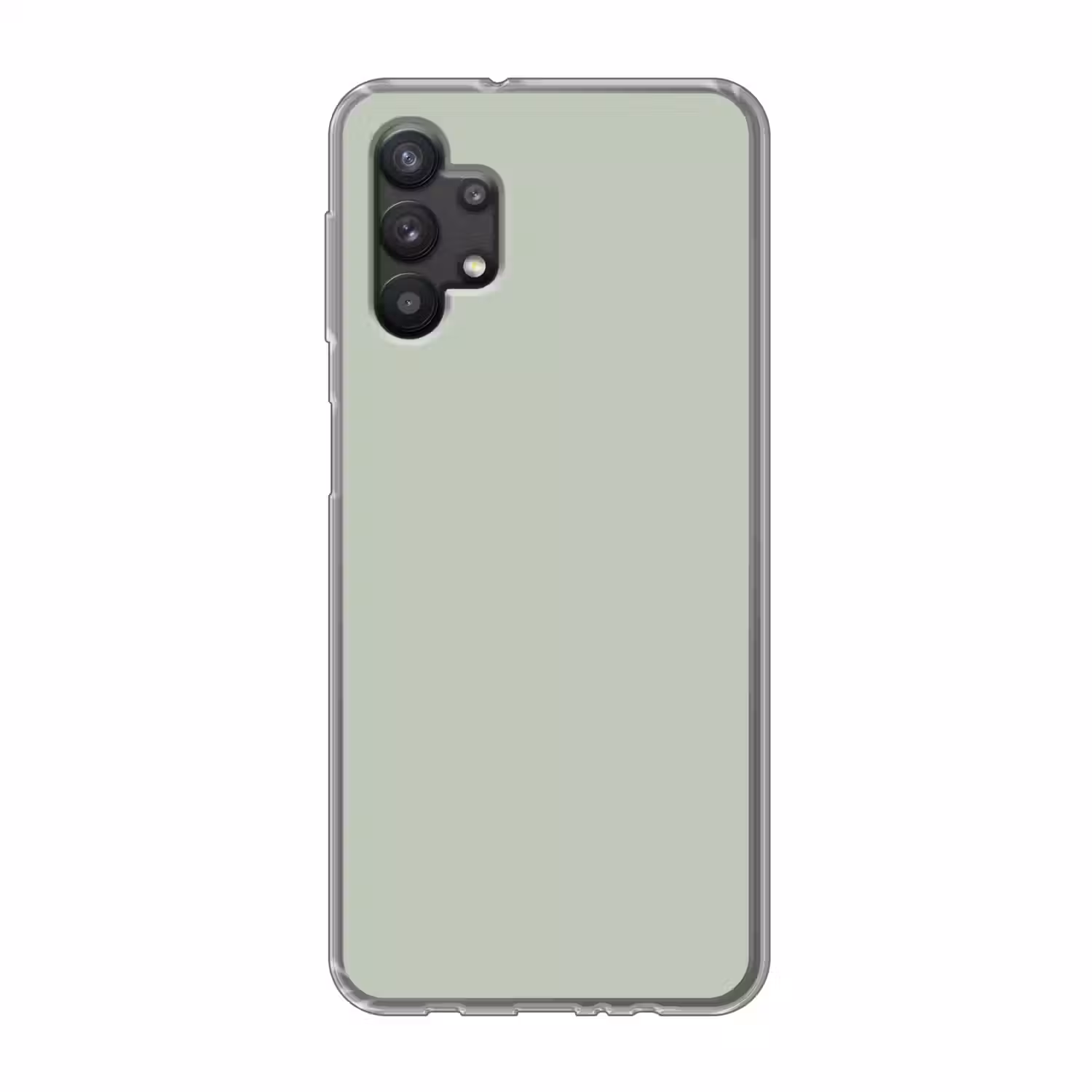 Frosted - Mint - Groen Telefoonhoesje Samsung Galaxy A32 5G klein 346 -3d