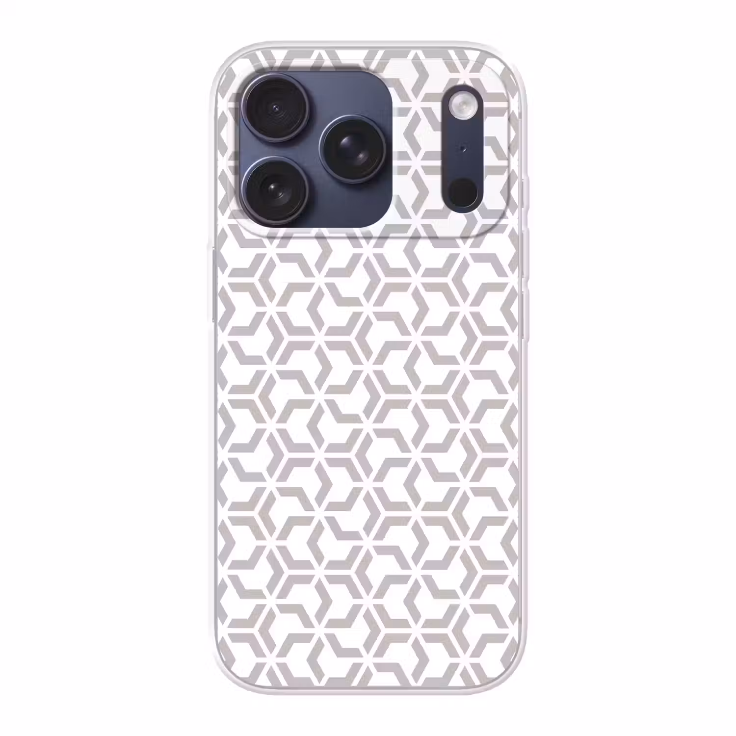 Grafisch - Patroon - Modern Telefoonhoesje iPhone 17 Pro klein 878 -3d