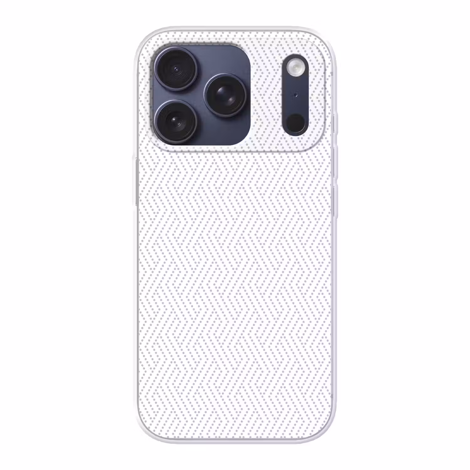 Grafisch - Patroon - Modern - Stippen Telefoonhoesje iPhone 17 Pro klein 878 -3d