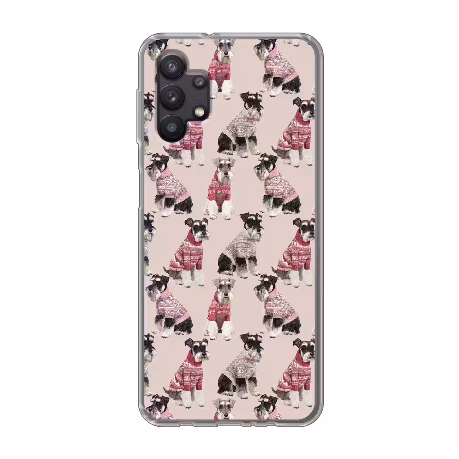 Honden - Truien - Rood Telefoonhoesje Samsung Galaxy A32 5G klein 346 -3d