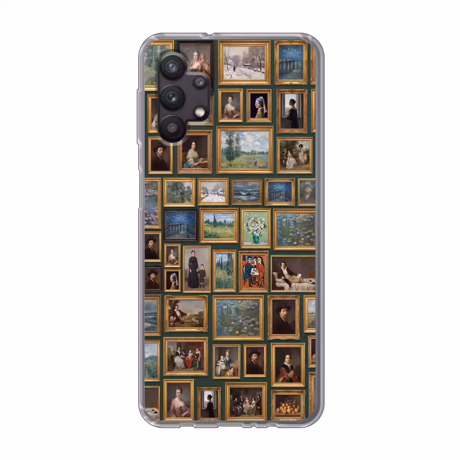 Kunst - Schilderijen - Collectie - Klassiek - Groen Telefoonhoesje Samsung Galaxy A32 5G klein -3d