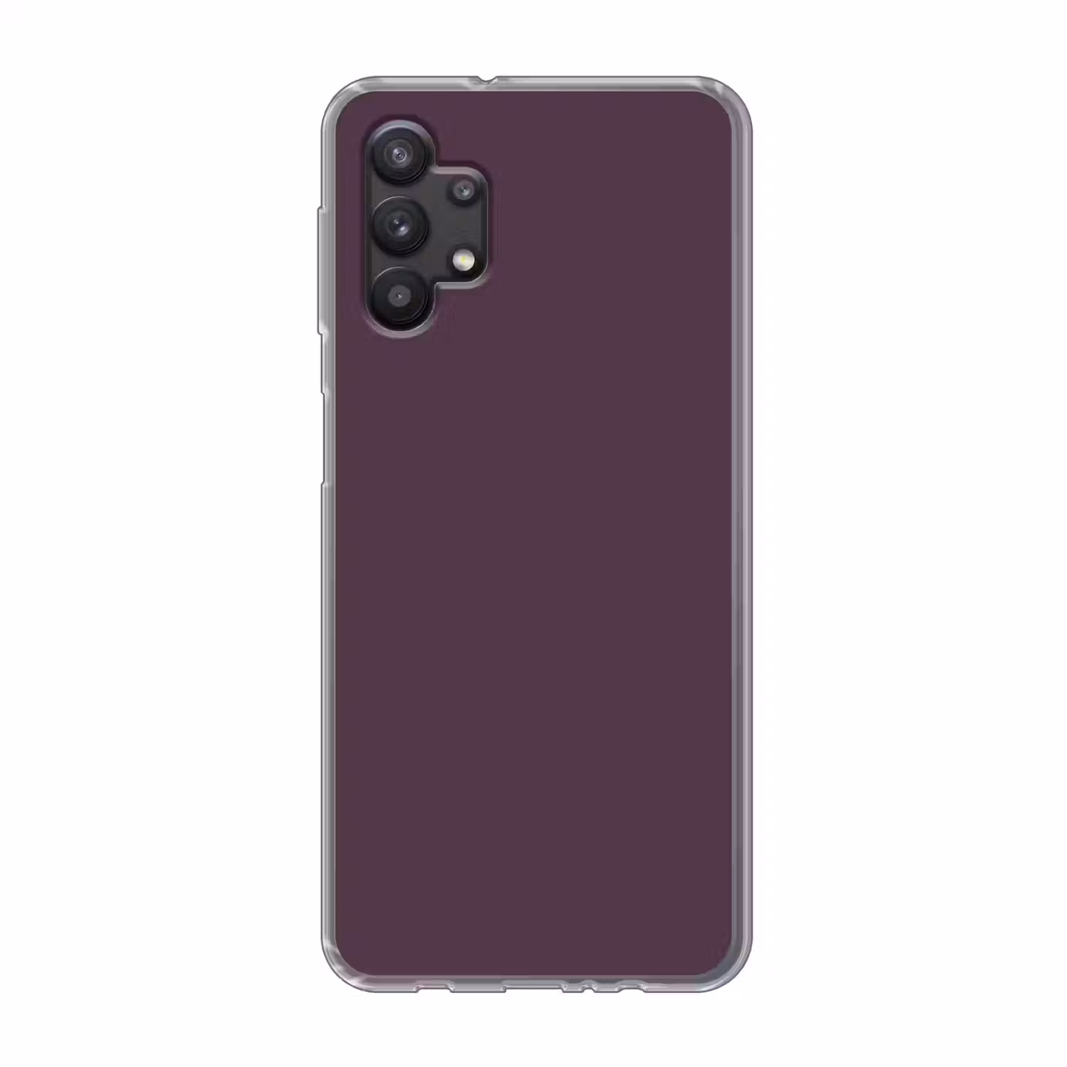 Midnight - Plum - Paars Telefoonhoesje Samsung Galaxy A32 5G klein 346 -3d