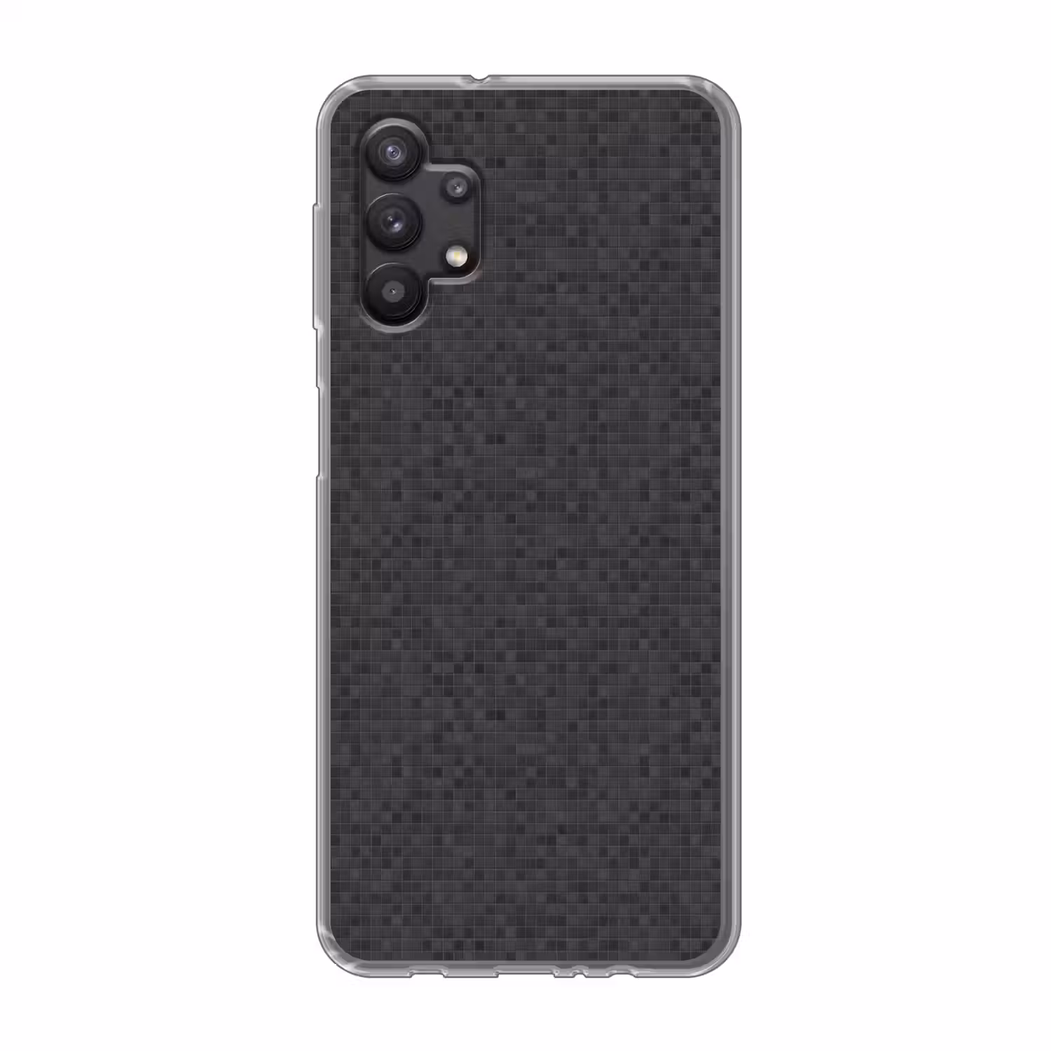 Mozaïek - Patroon - Zwart Telefoonhoesje Samsung Galaxy A32 5G klein 346 -3d