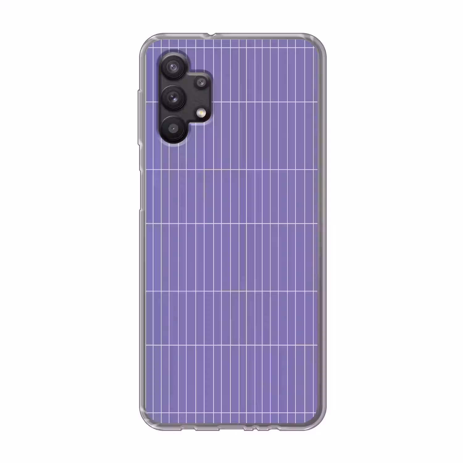 Patroon - Tegel - Lila Telefoonhoesje Samsung Galaxy A32 5G klein 346 -3d