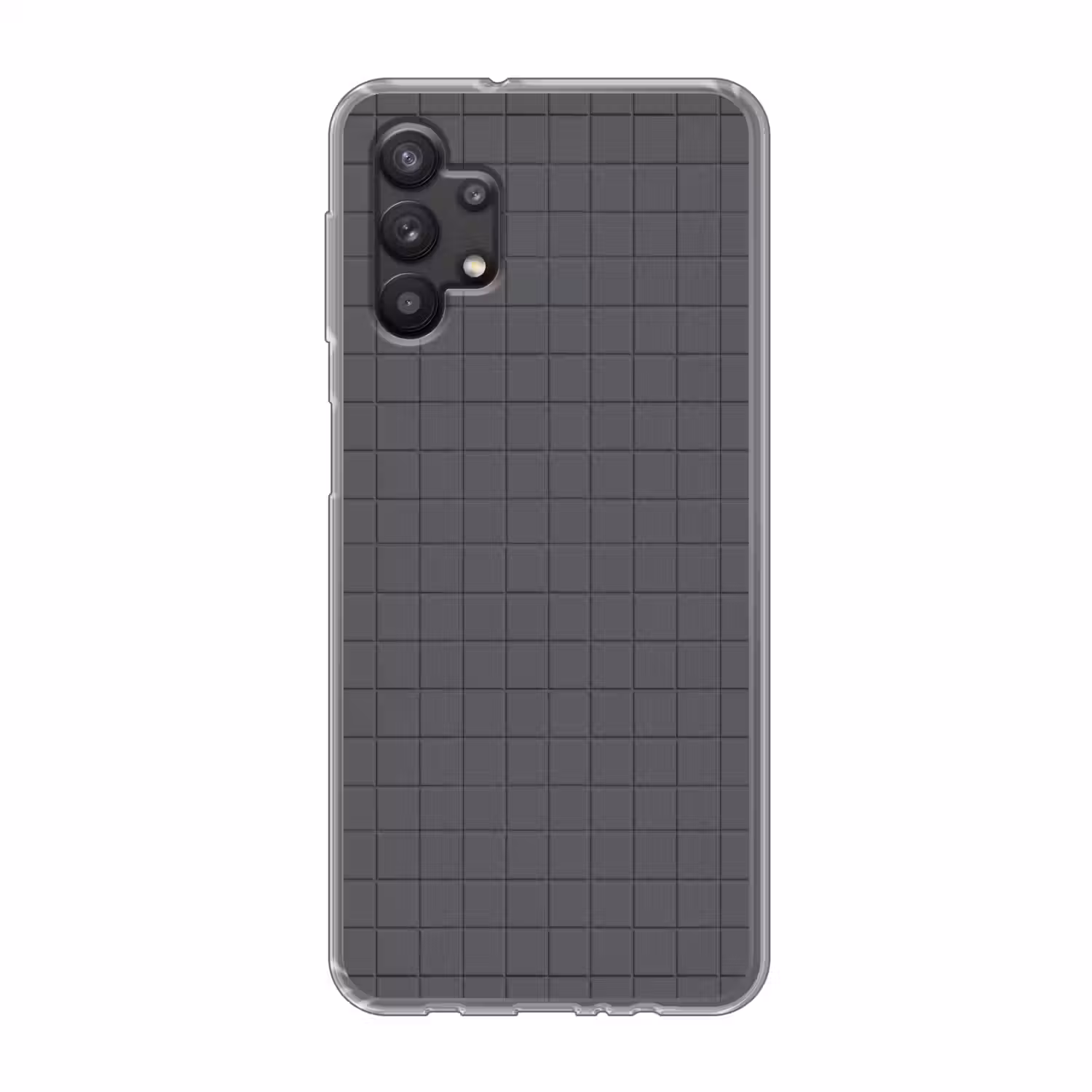Patroon - Tegel - Grafiet - Grijs Telefoonhoesje Samsung Galaxy A32 5G klein 346 -3d