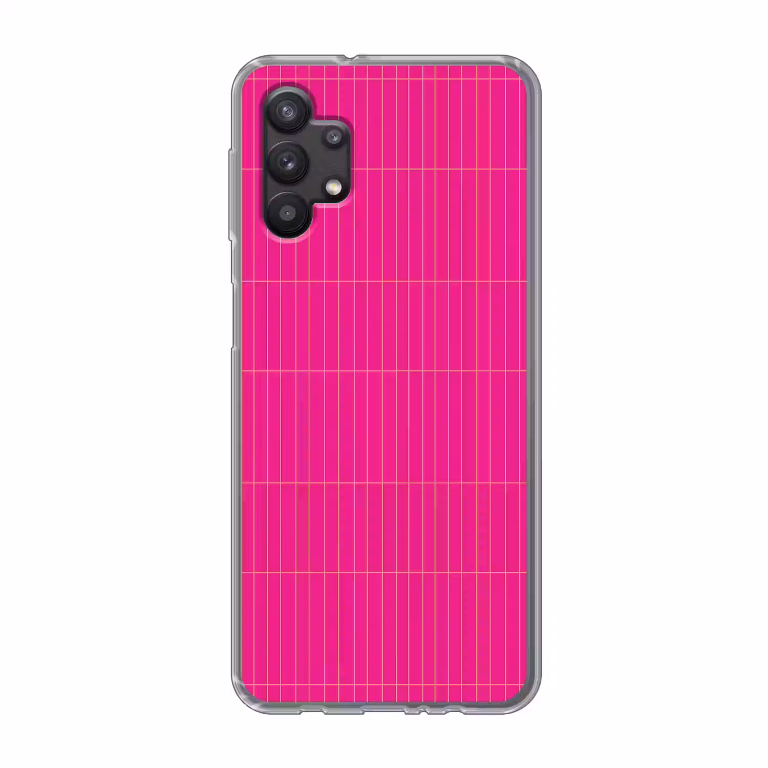 Patroon - Tegel - Magenta - Roze Telefoonhoesje Samsung Galaxy A32 5G klein 346 -3d