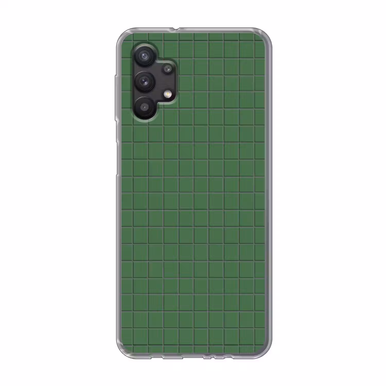 Patroon - Tegels - Groen Telefoonhoesje Samsung Galaxy A32 5G klein 346 -3d