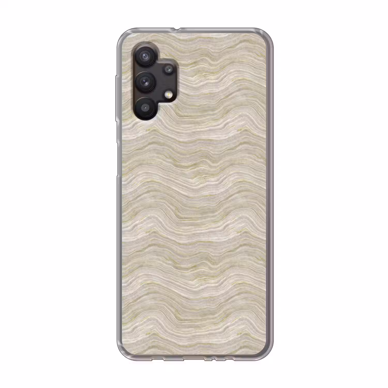 Patroon - Sereen - Groen Telefoonhoesje Samsung Galaxy A32 5G klein 346 -3d