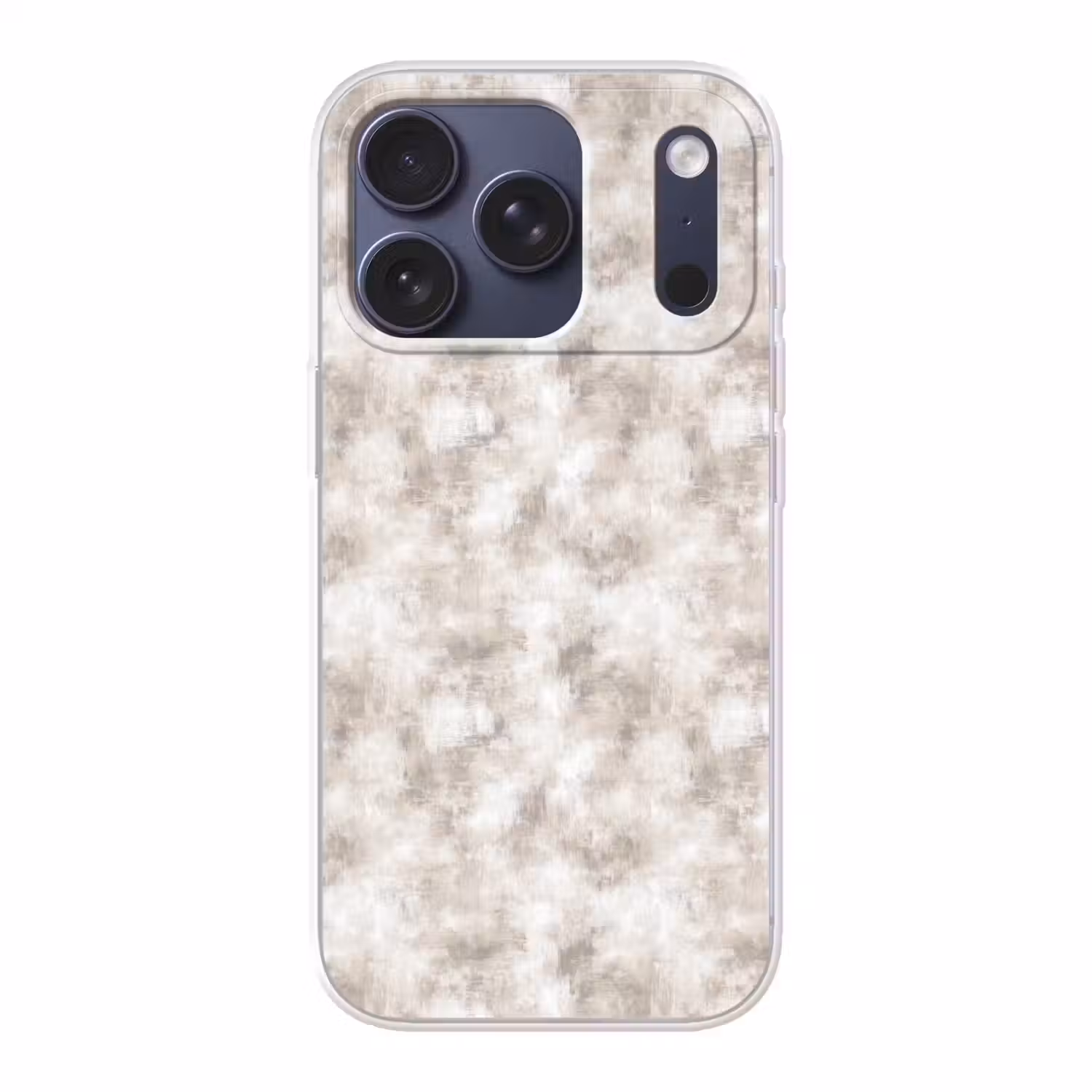 Organisch - Patroon - Gemêleerd Telefoonhoesje iPhone 17 Pro klein 878 -3d