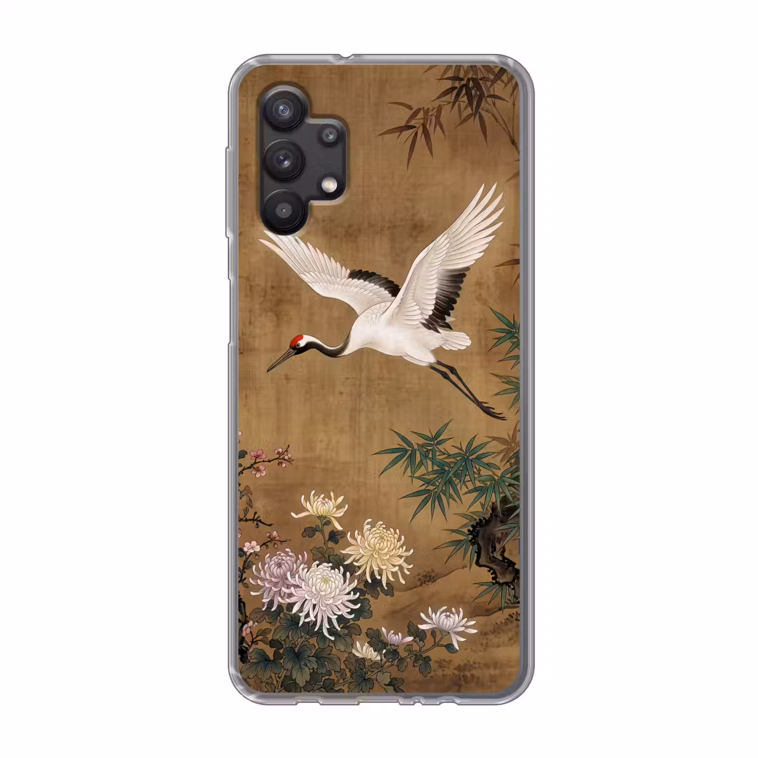 Oosters - Elegant - Kleurrijk Telefoonhoesje Samsung Galaxy A32 5G klein -3d