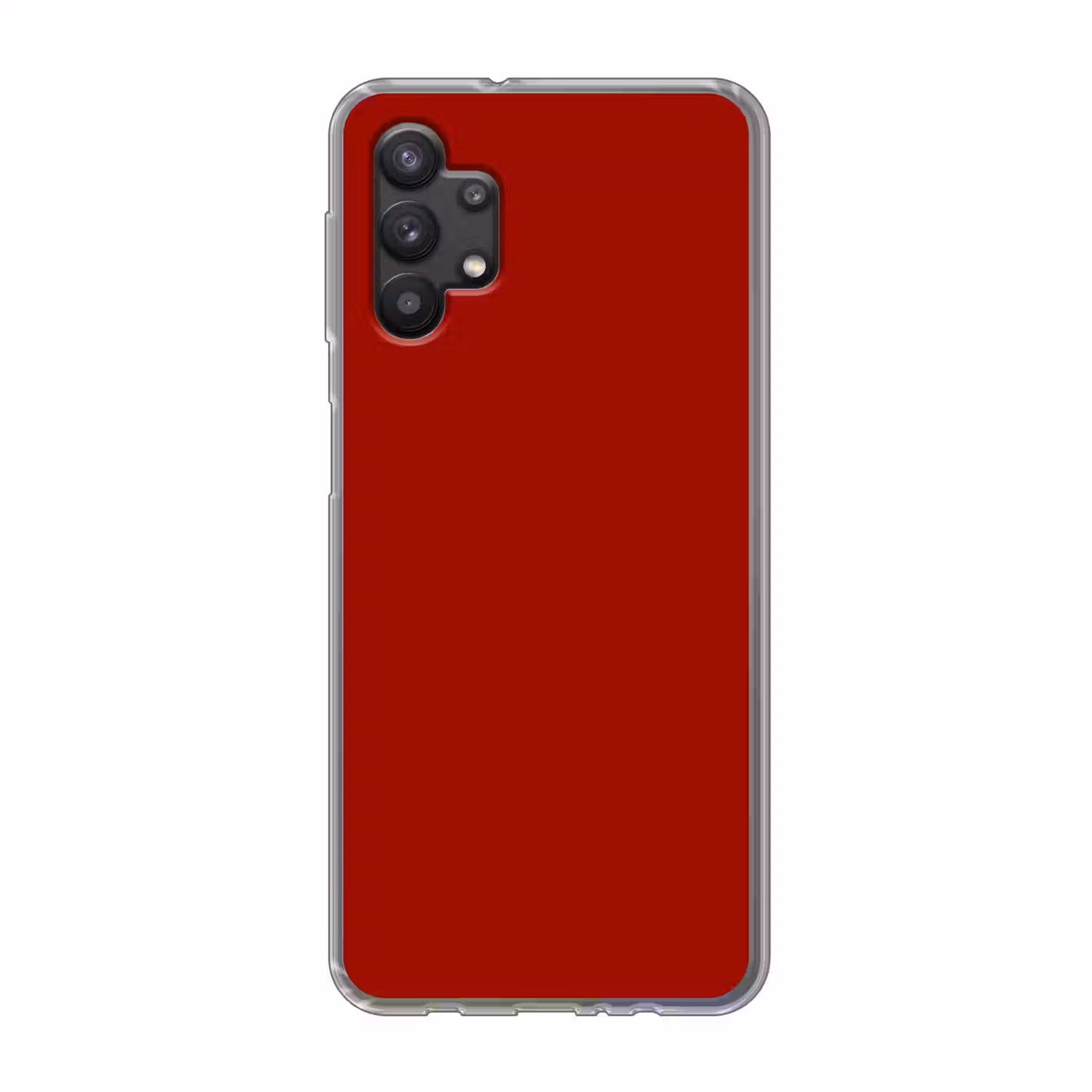 Oxblood - Maroon - Rood Telefoonhoesje Samsung Galaxy A32 5G klein 346 -3d
