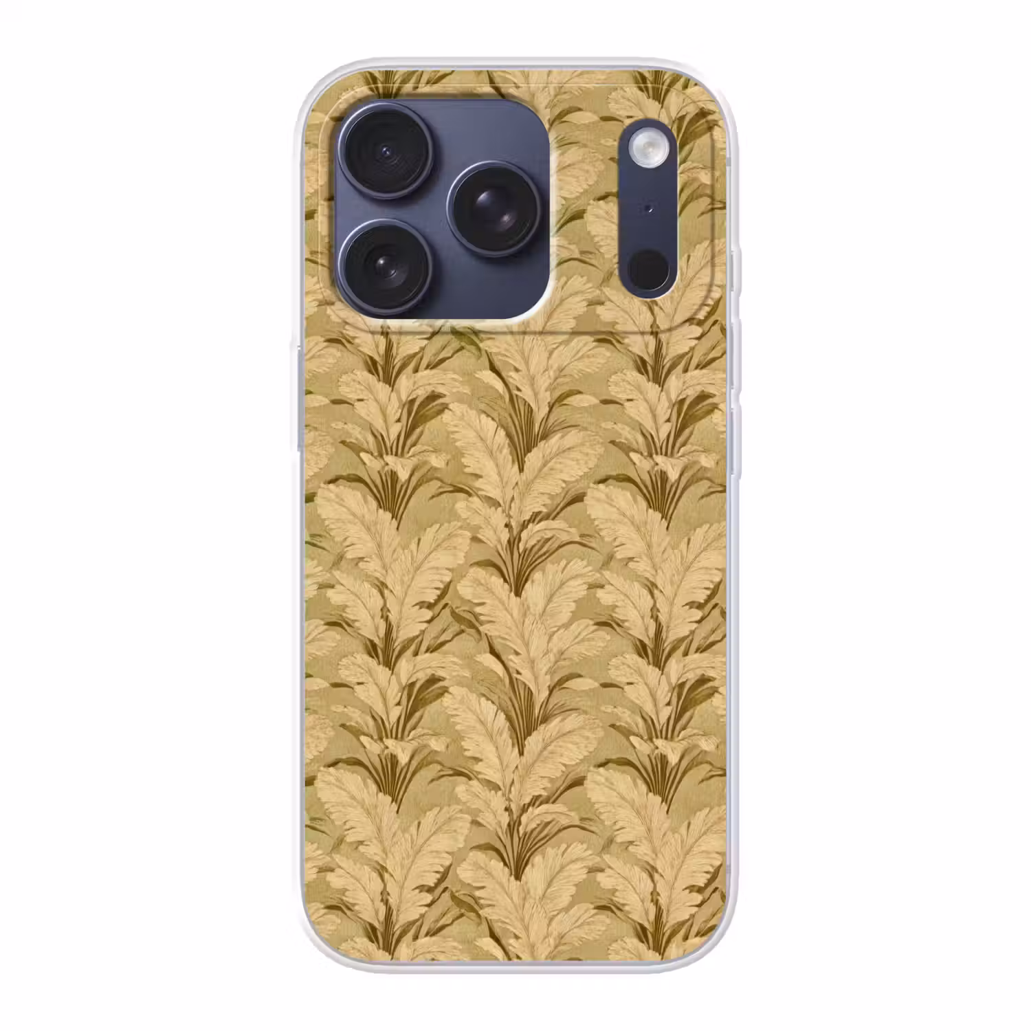 Palmbladeren - Klassiek - Groen Telefoonhoesje iPhone 17 Pro klein 878 -3d