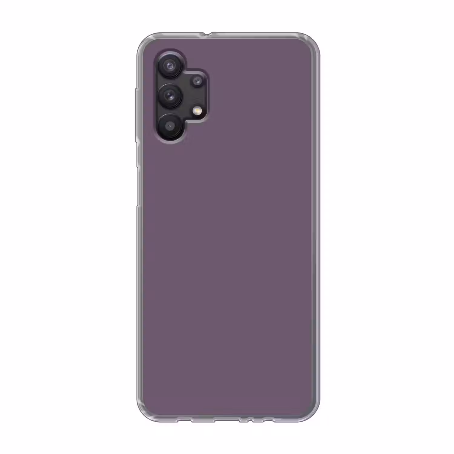 Velvet - Aubergine - Paars Telefoonhoesje Samsung Galaxy A32 5G klein 346 -3d