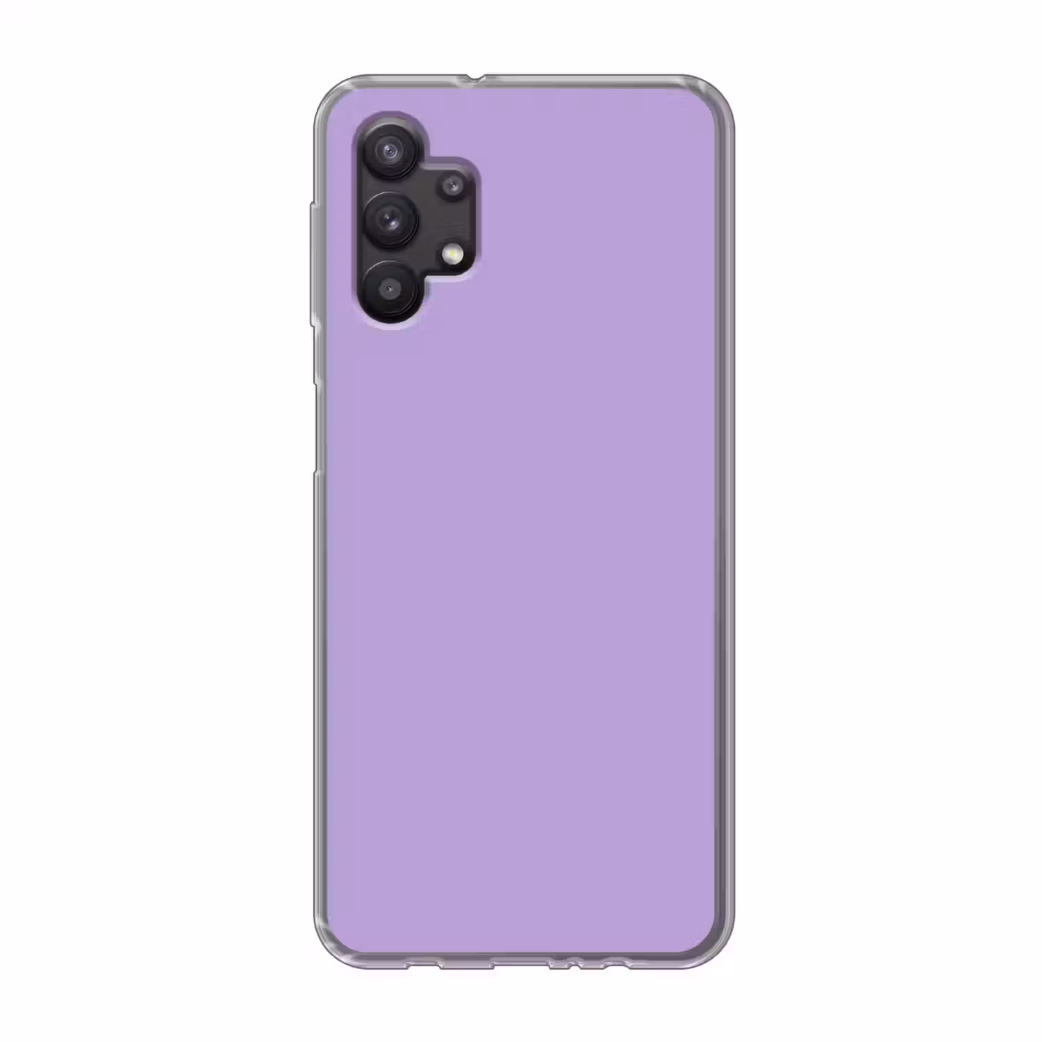 Soft - Lavender - Paars Telefoonhoesje Samsung Galaxy A32 5G klein 346 -3d