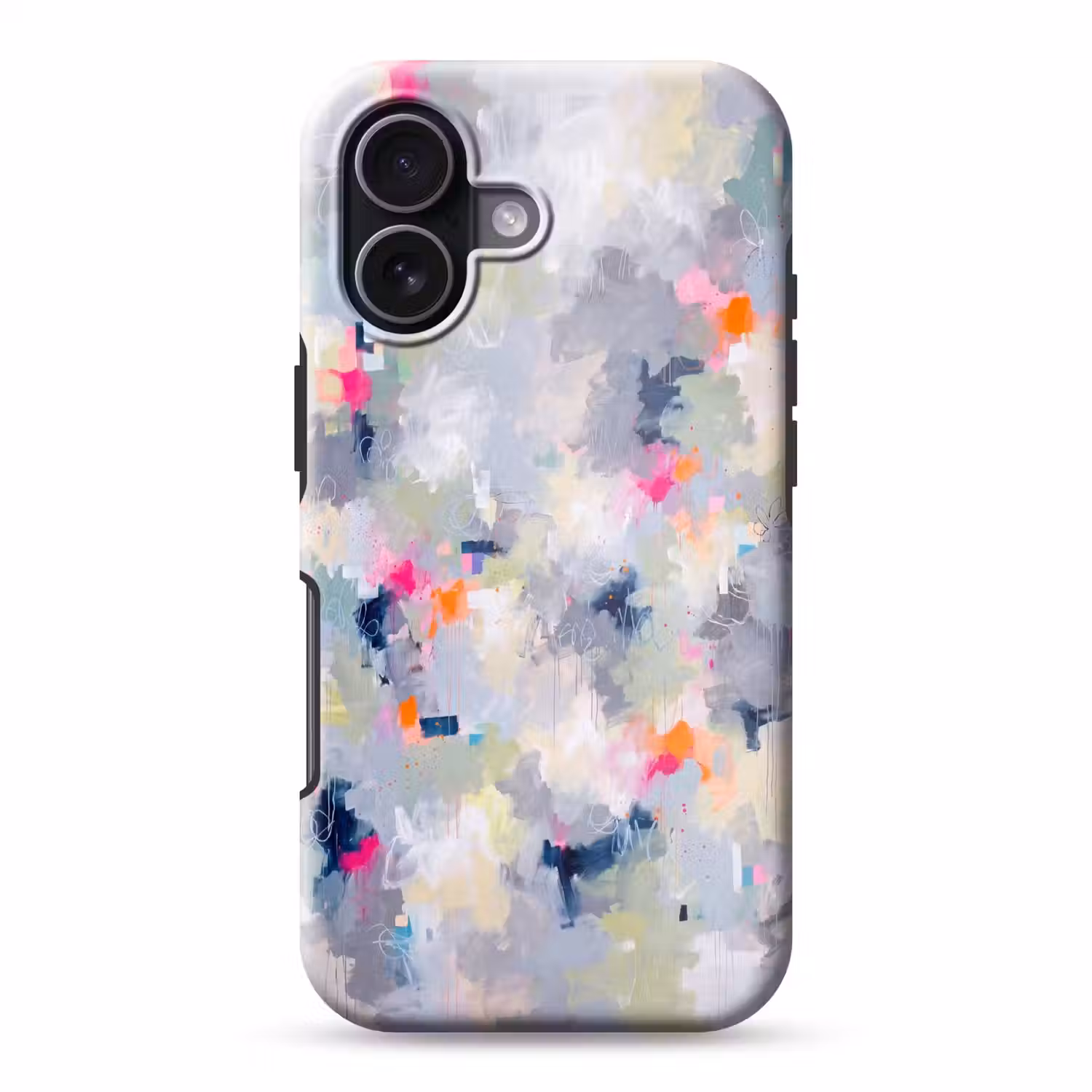 Abstract - Kleurrijk - Modern - Kunst Toughcase MagSafe Apple iPhone 17 klein -3d