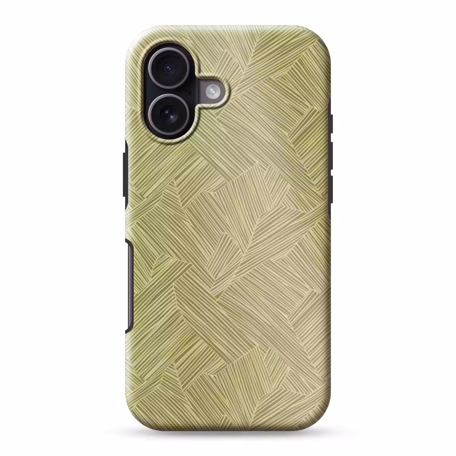 Abstract - Modern - Groen Toughcase MagSafe Apple iPhone 17 klein 1017 -3d