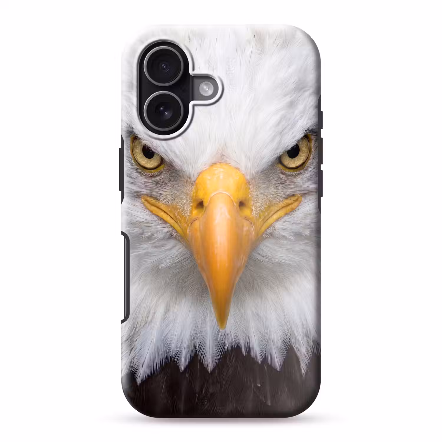 Amerikaans - Zeearend - Portret - Geel Toughcase MagSafe Apple iPhone 17 klein -3d