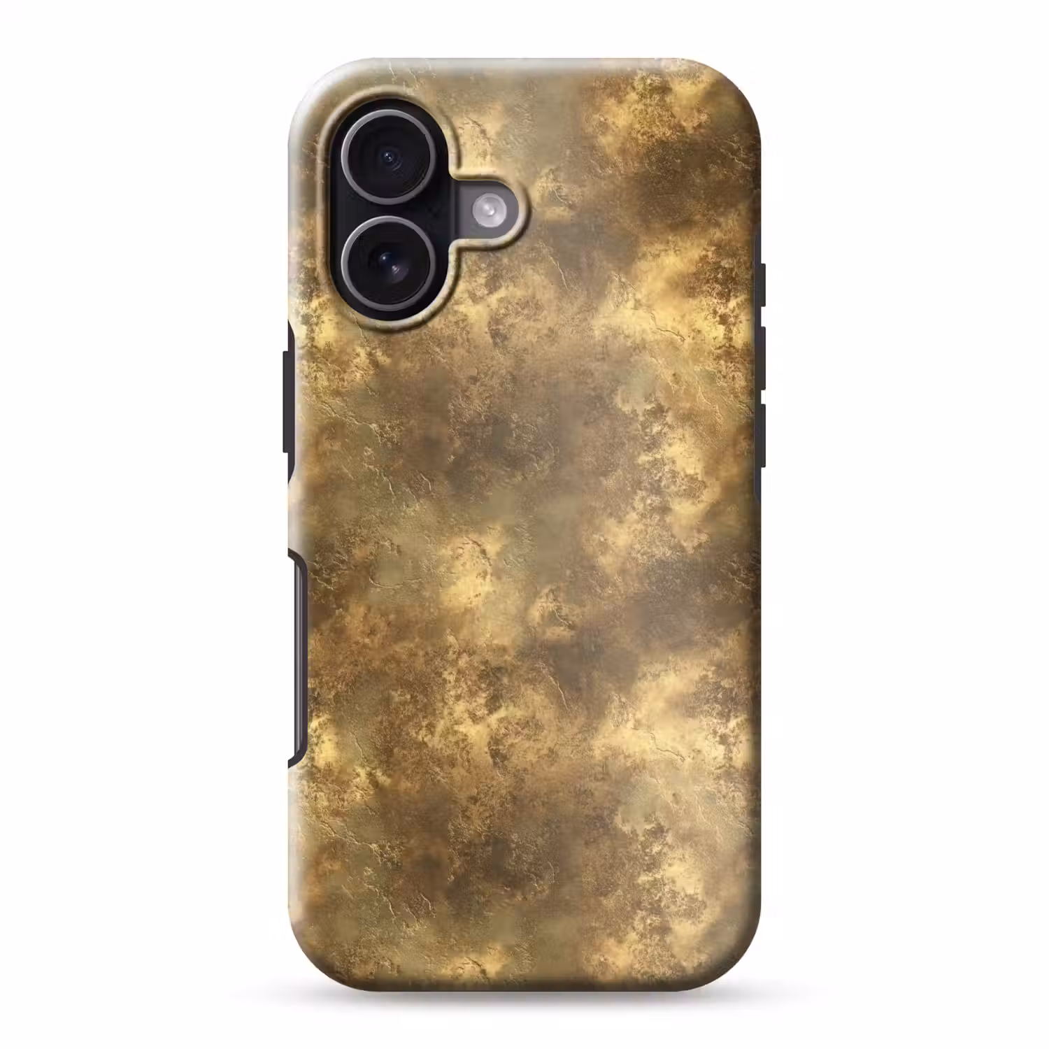 Antiek - Metaallook - Goud Toughcase MagSafe Apple iPhone 17 klein 1017 -3d
