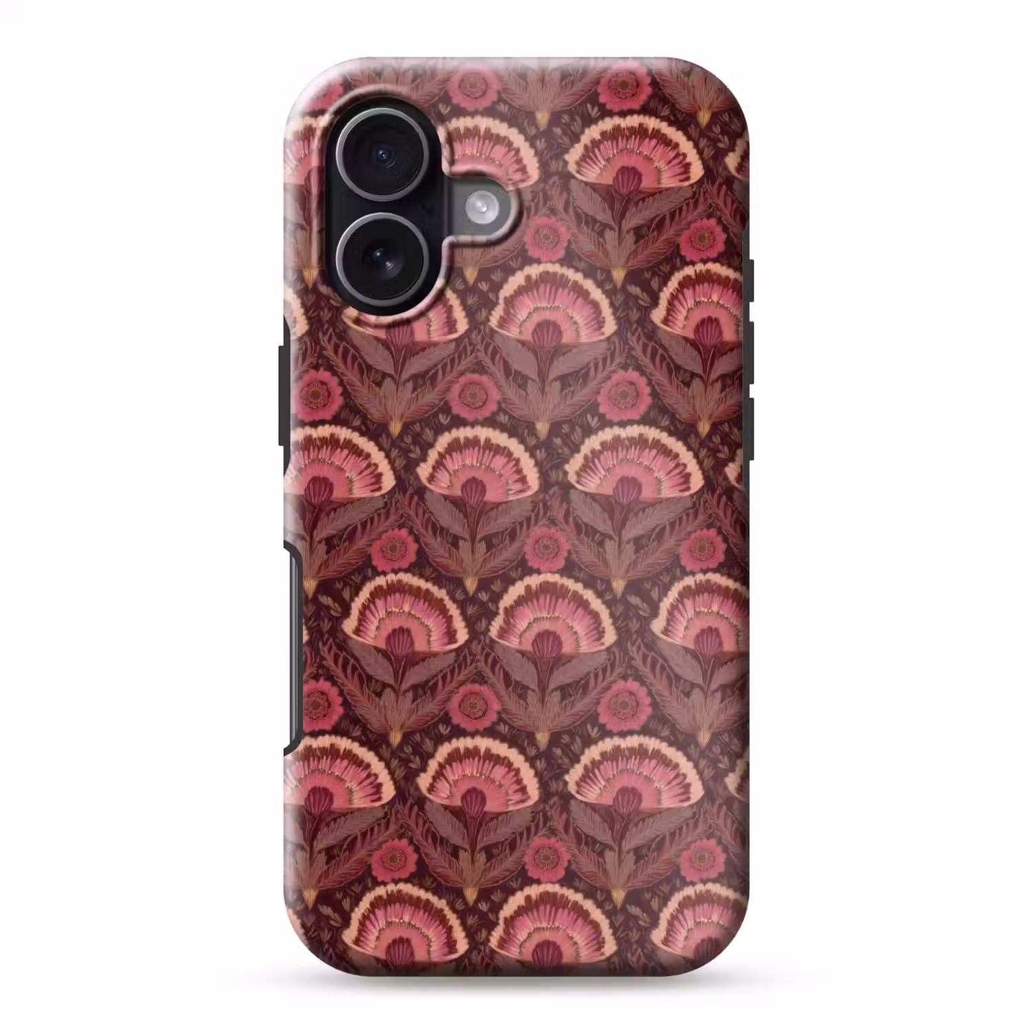 Antiek - Bloemen - Kleurrijk Toughcase MagSafe Apple iPhone 17 klein 1017 -3d