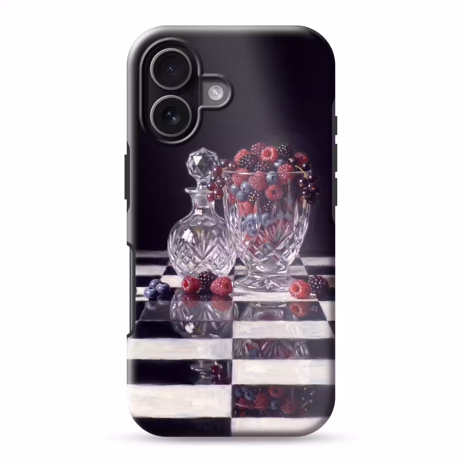 Handyhülle Toughcase - Beeren – Kristall – Stillleben - Bessen - Kristal - Stilleven Toughcase MagSafe Apple iPhone 17 klein