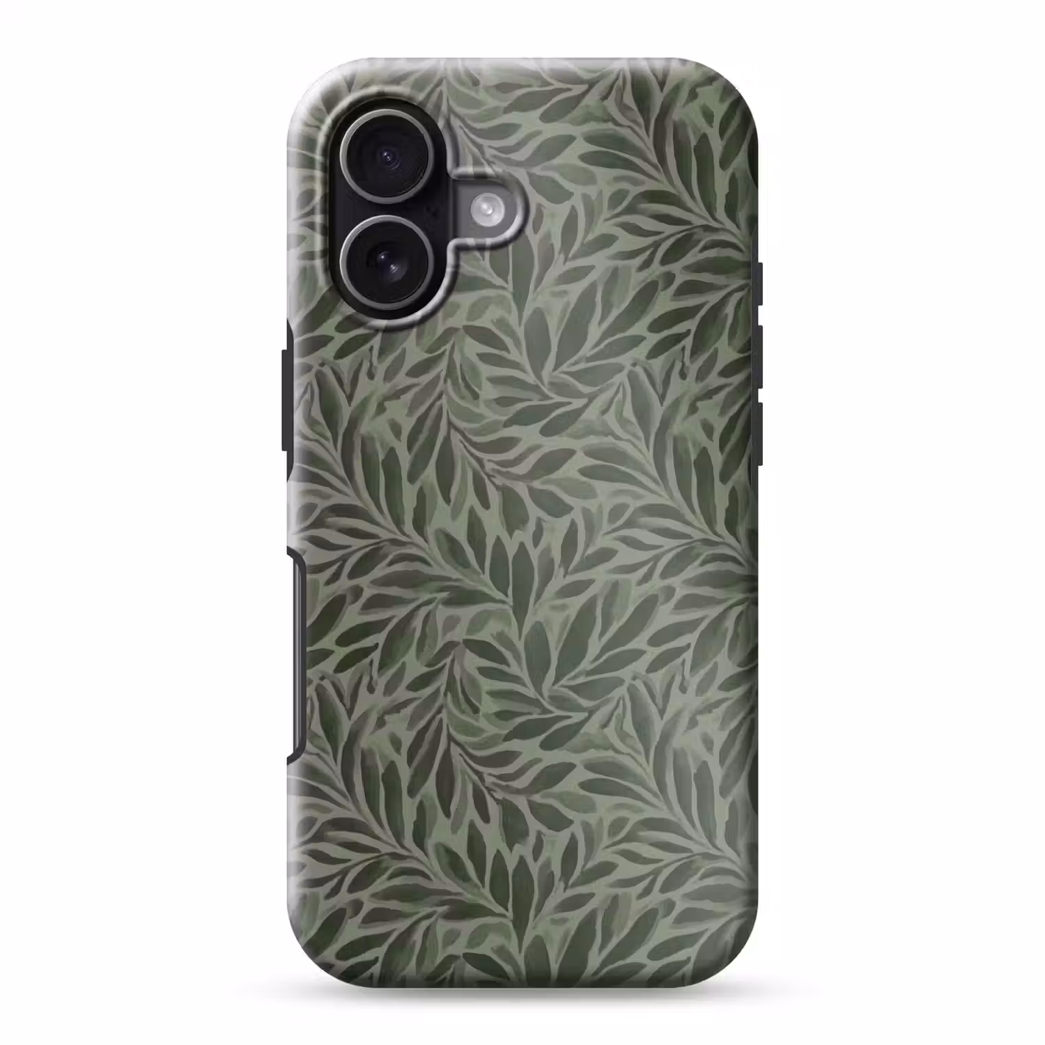 Bladeren - Organisch - Groen Toughcase MagSafe Apple iPhone 17 klein 1017 -3d