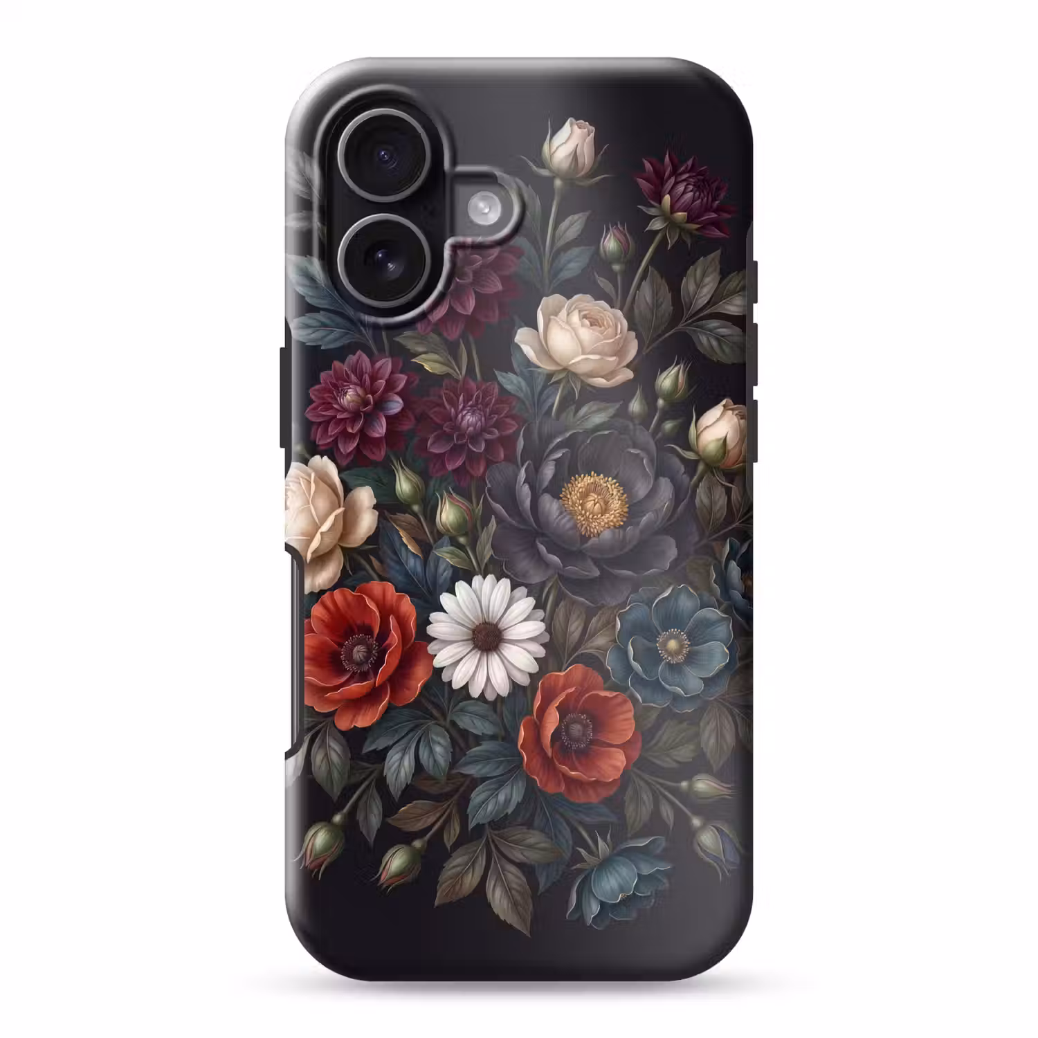 Bloemen - Boeket - Natuur - Klassiek - Weelderig Toughcase MagSafe Apple iPhone 17 klein -3d