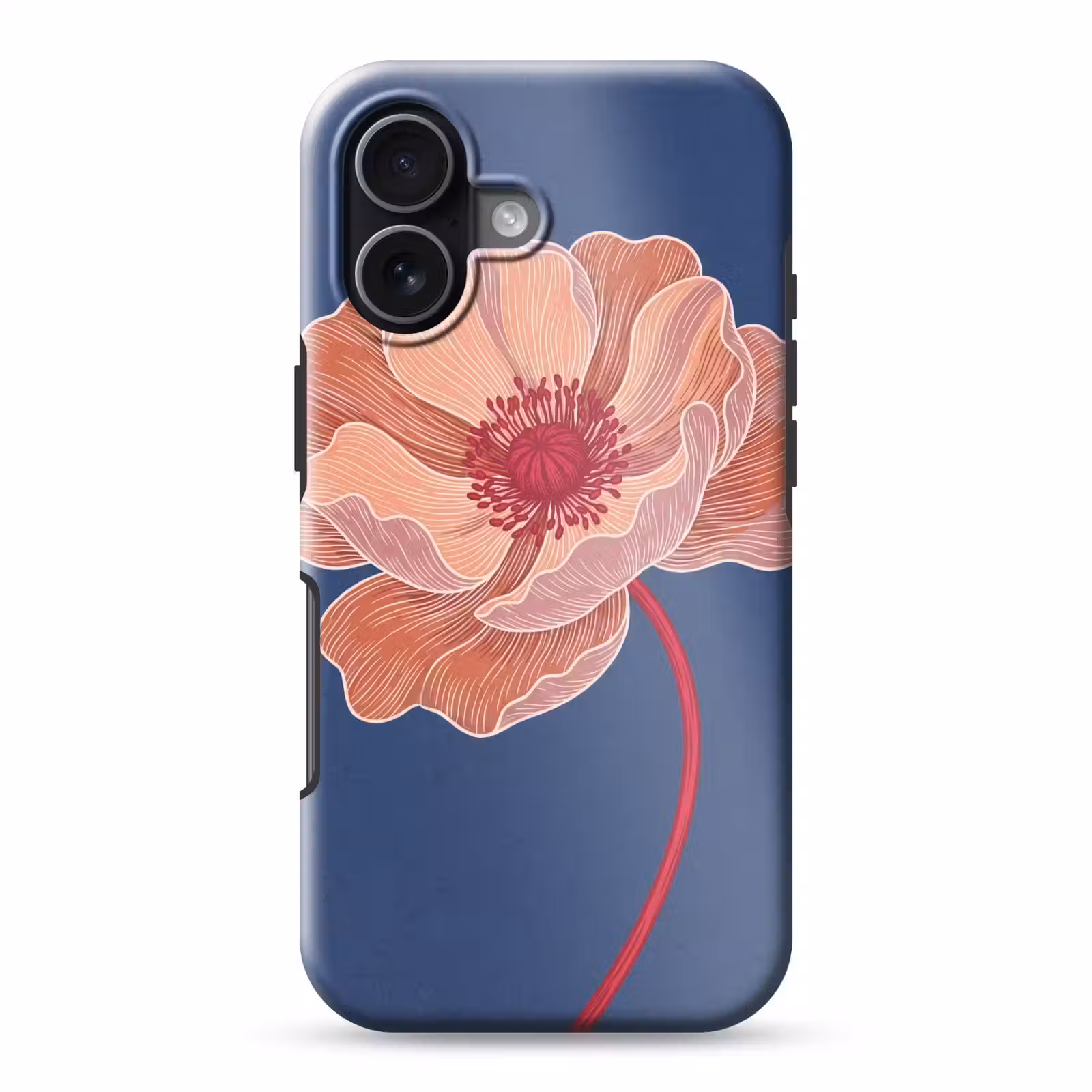 Handyhülle Toughcase - Blumen – Modern – Abstrakt - Bloemen - Modern - Abstract Toughcase MagSafe Apple iPhone 17 klein
