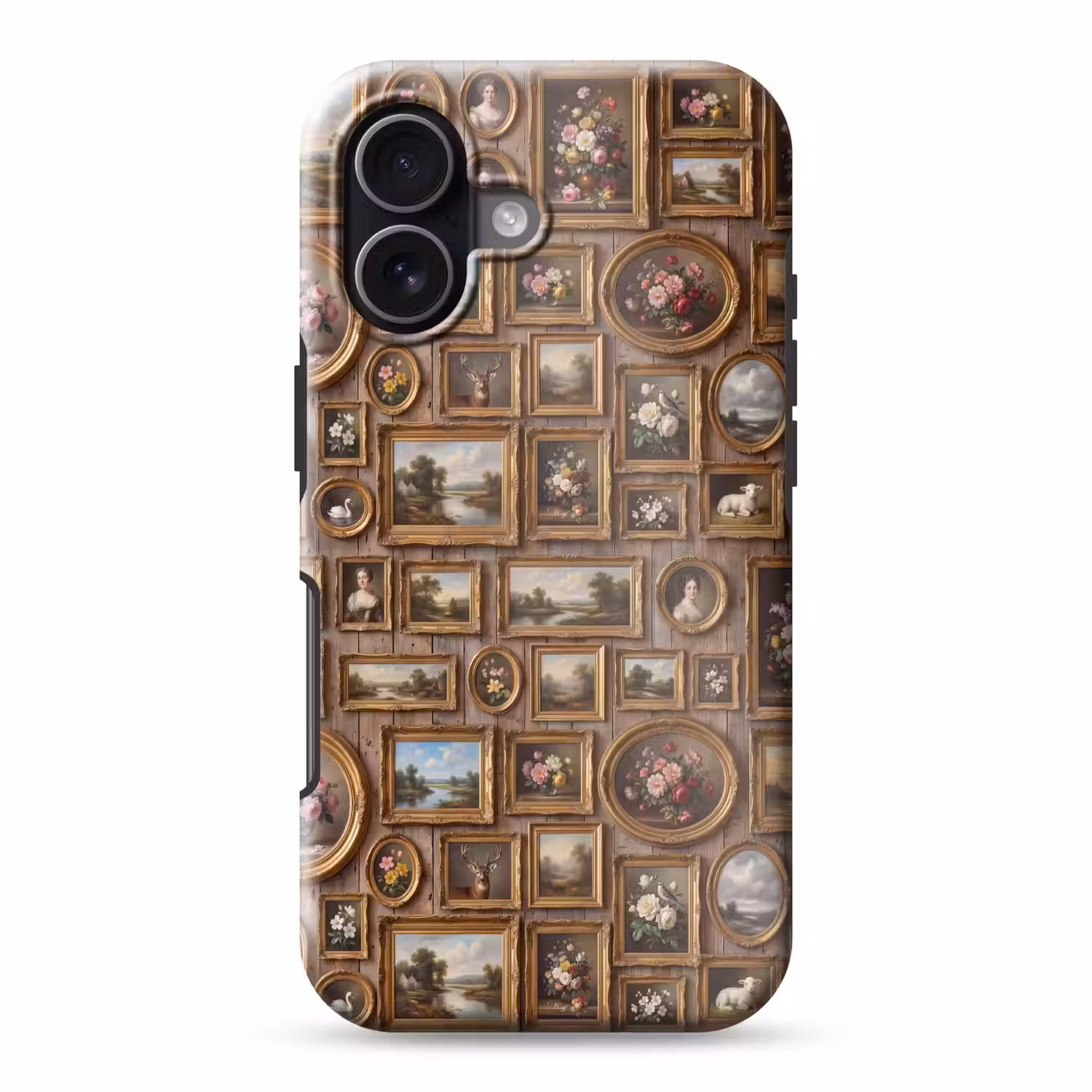 Bloemen - Rozen - Klassiek - Vaas - Kleurrijk Toughcase MagSafe Apple iPhone 17 klein -3d