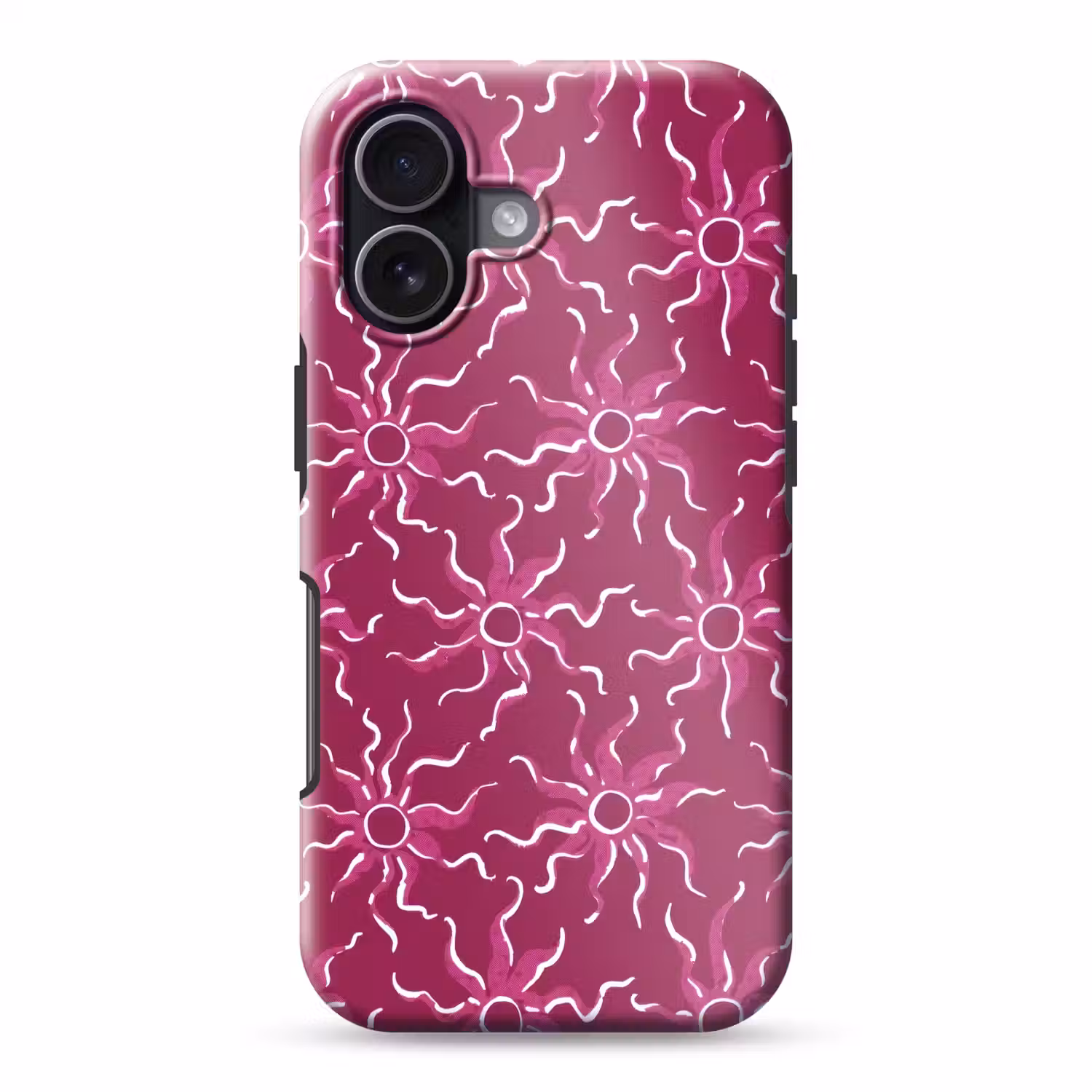 Bohemian - Zon - Magenta Toughcase MagSafe Apple iPhone 17 klein 1017 -3d