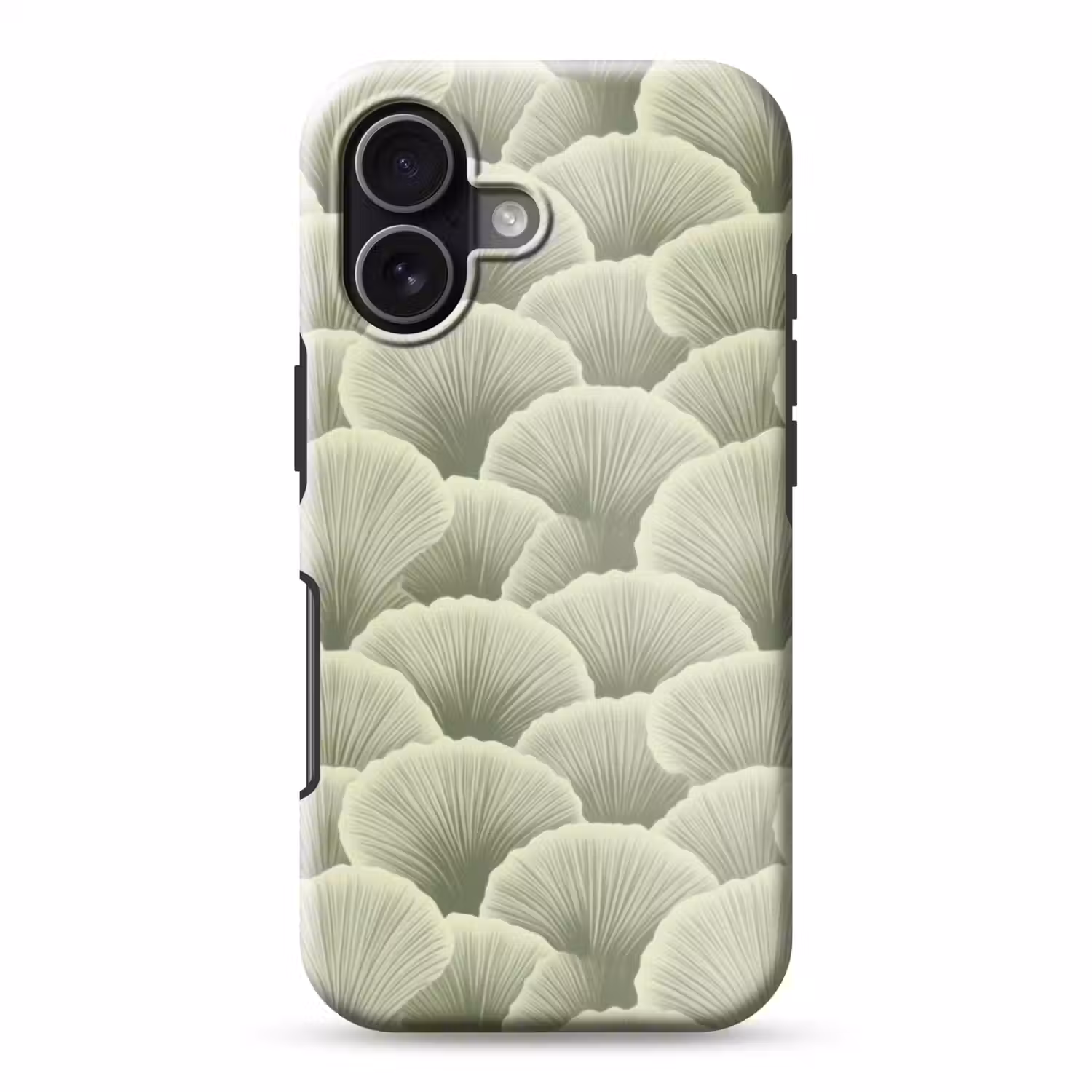 Waaier - Blad - Groen Toughcase MagSafe Apple iPhone 17 klein 1017 -3d