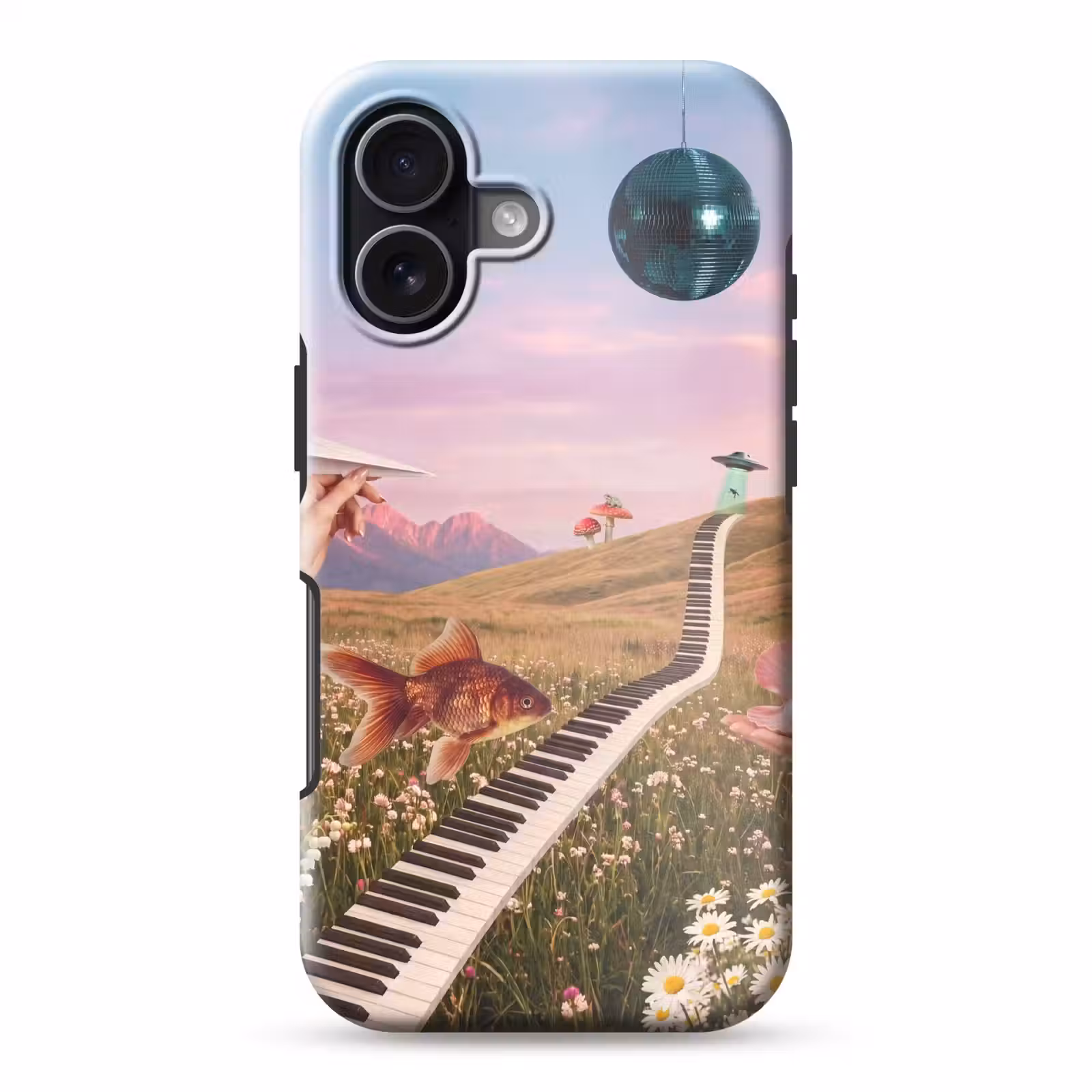 Handyhülle Toughcase - Fisch – Natur – Abstrakt - Vis - Natuur - Abstract Toughcase MagSafe Apple iPhone 17 klein