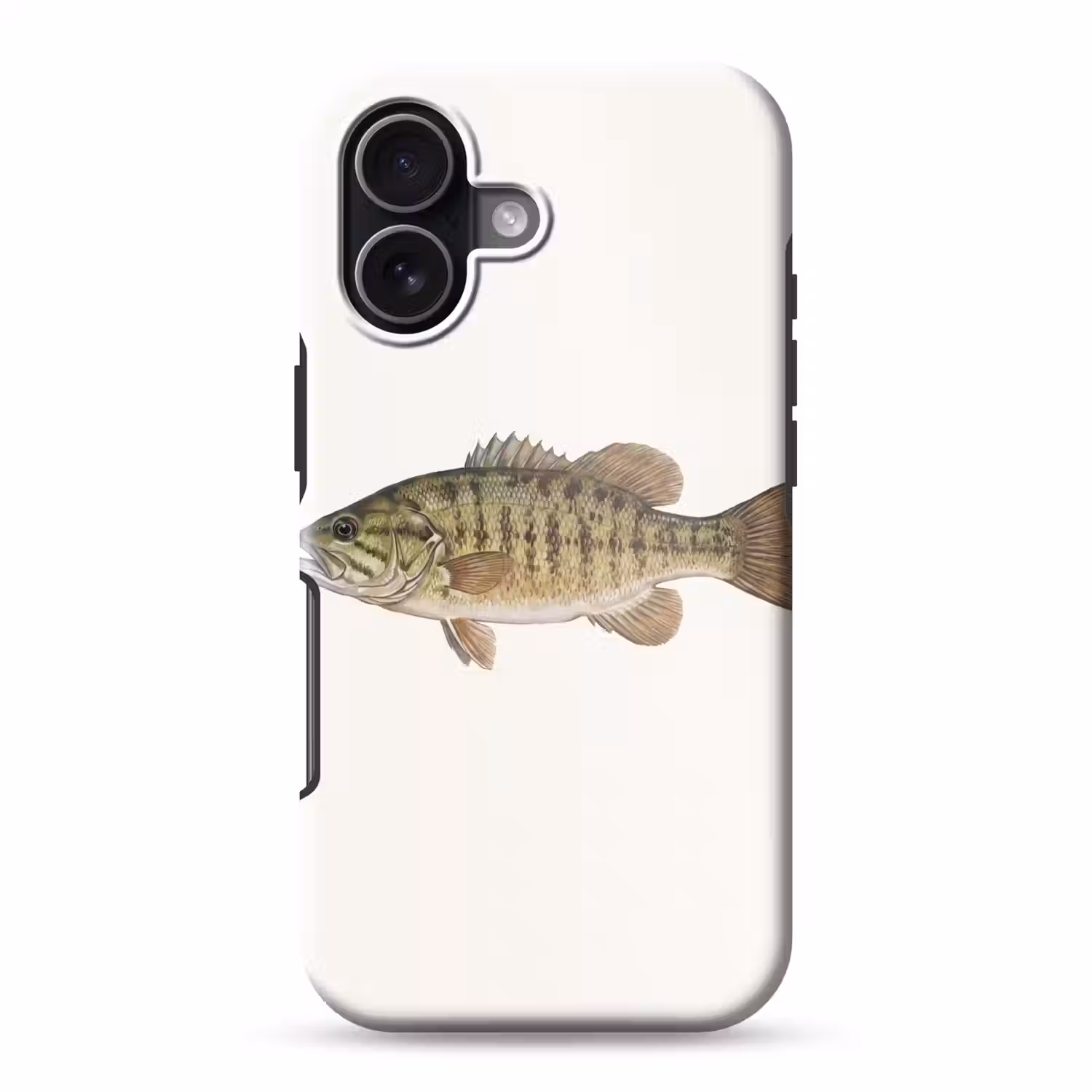 Vissen - Natuur - Vintage Toughcase MagSafe Apple iPhone 17 klein -3d