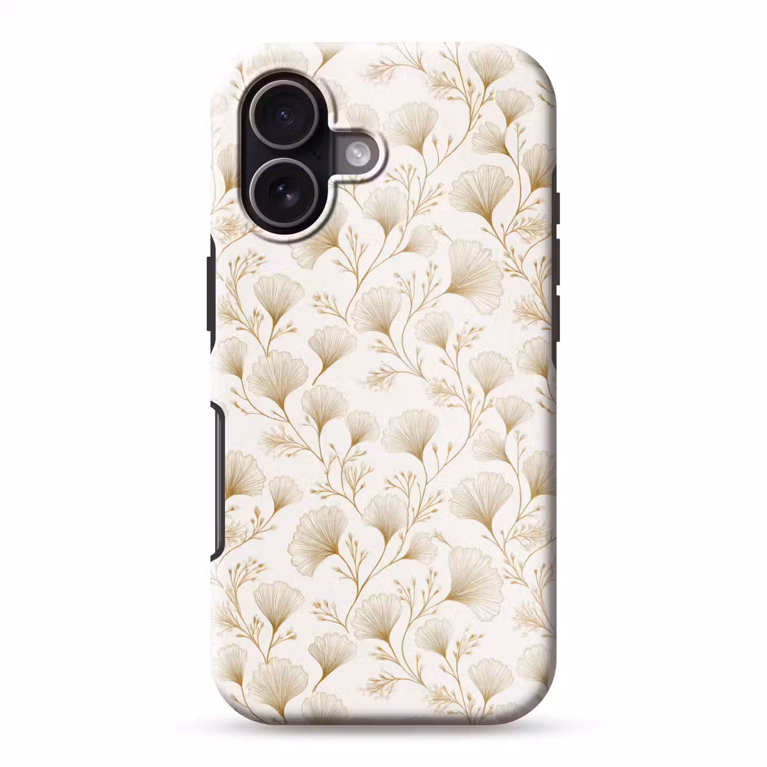 Ginkgo - Takken - Goud Toughcase MagSafe Apple iPhone 17 klein 1017 -3d
