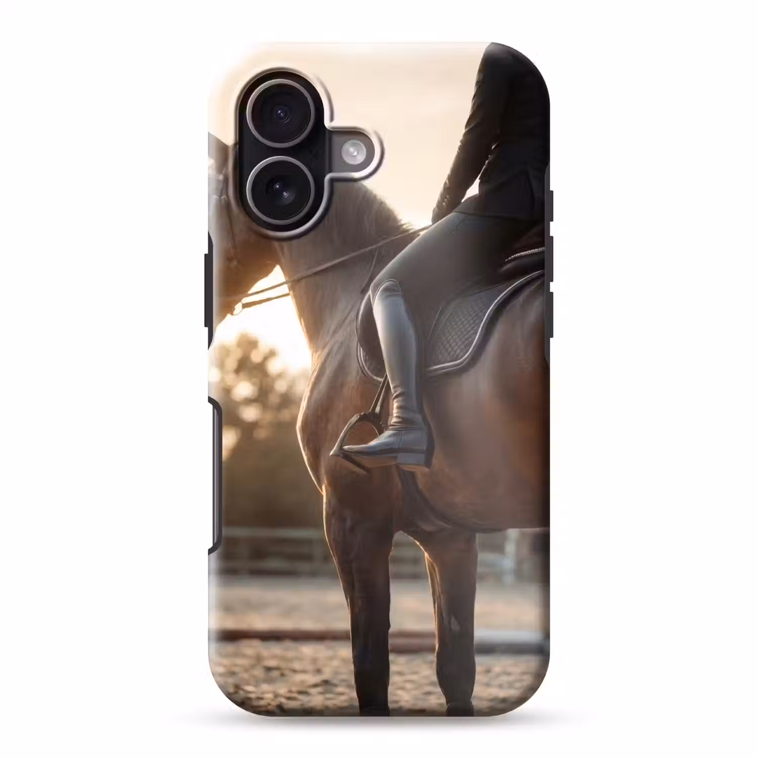 Harmonie - Ruiter - Zon Toughcase MagSafe Apple iPhone 17 klein -3d