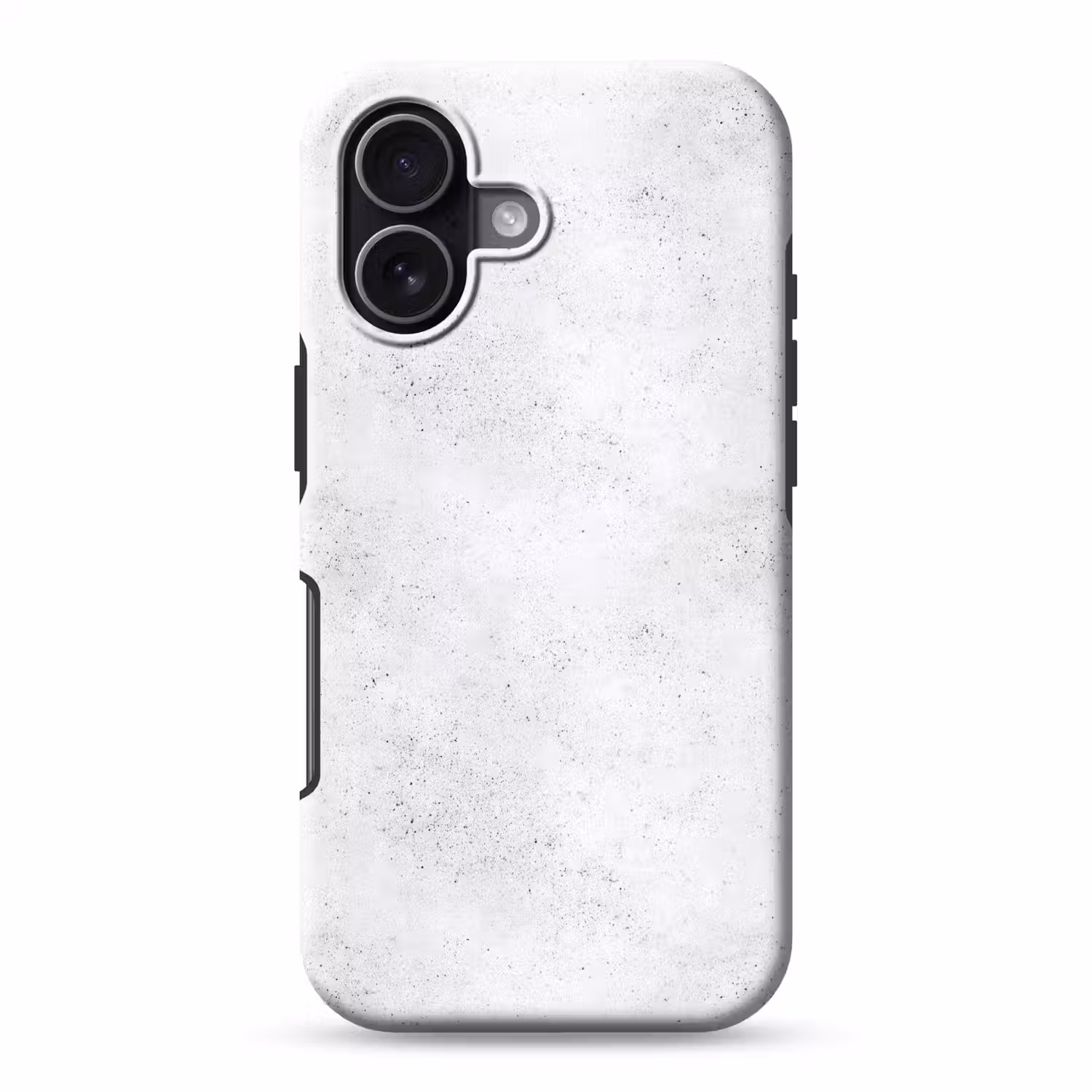 Lichtgrijs - Betonstructuur - Subtiel Toughcase MagSafe Apple iPhone 17 klein 1017 -3d