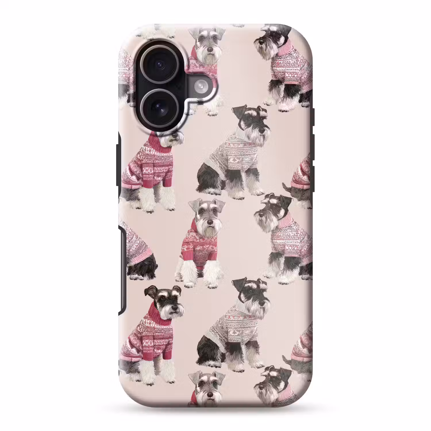 Honden - Truien - Rood Toughcase MagSafe Apple iPhone 17 klein 1017 -3d