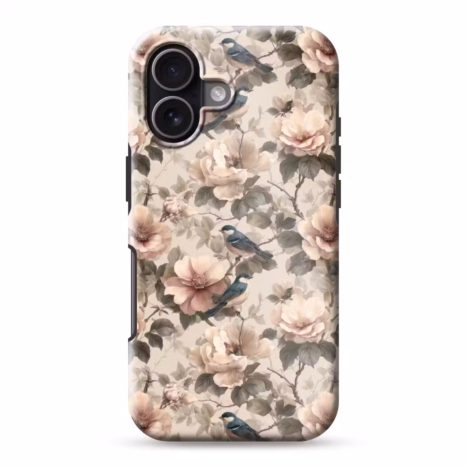 Klassiek - Vogels - Kleurrijk Toughcase MagSafe Apple iPhone 17 klein 1017 -3d