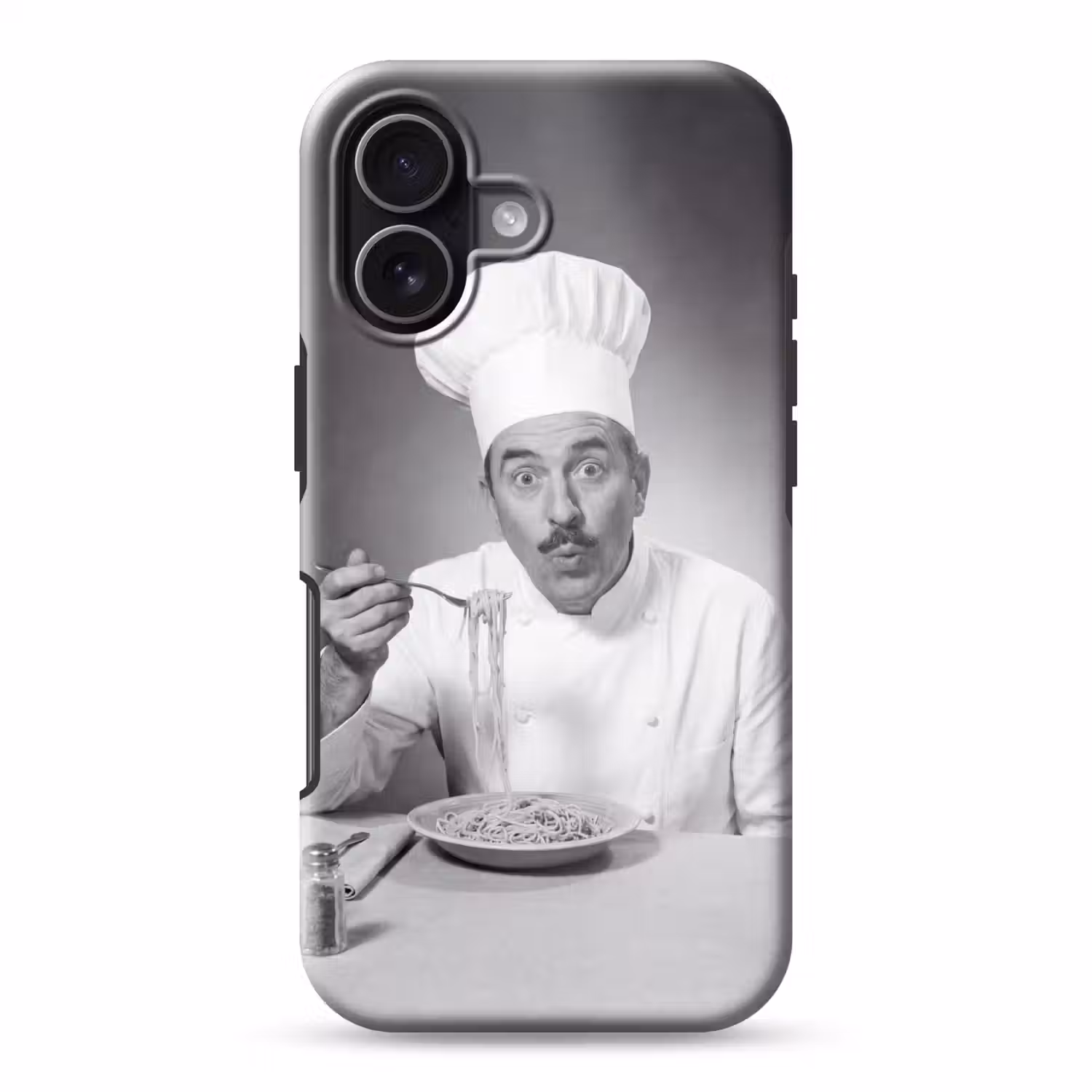 Chef - Spaghetti - Pasta Toughcase MagSafe Apple iPhone 17 klein -3d